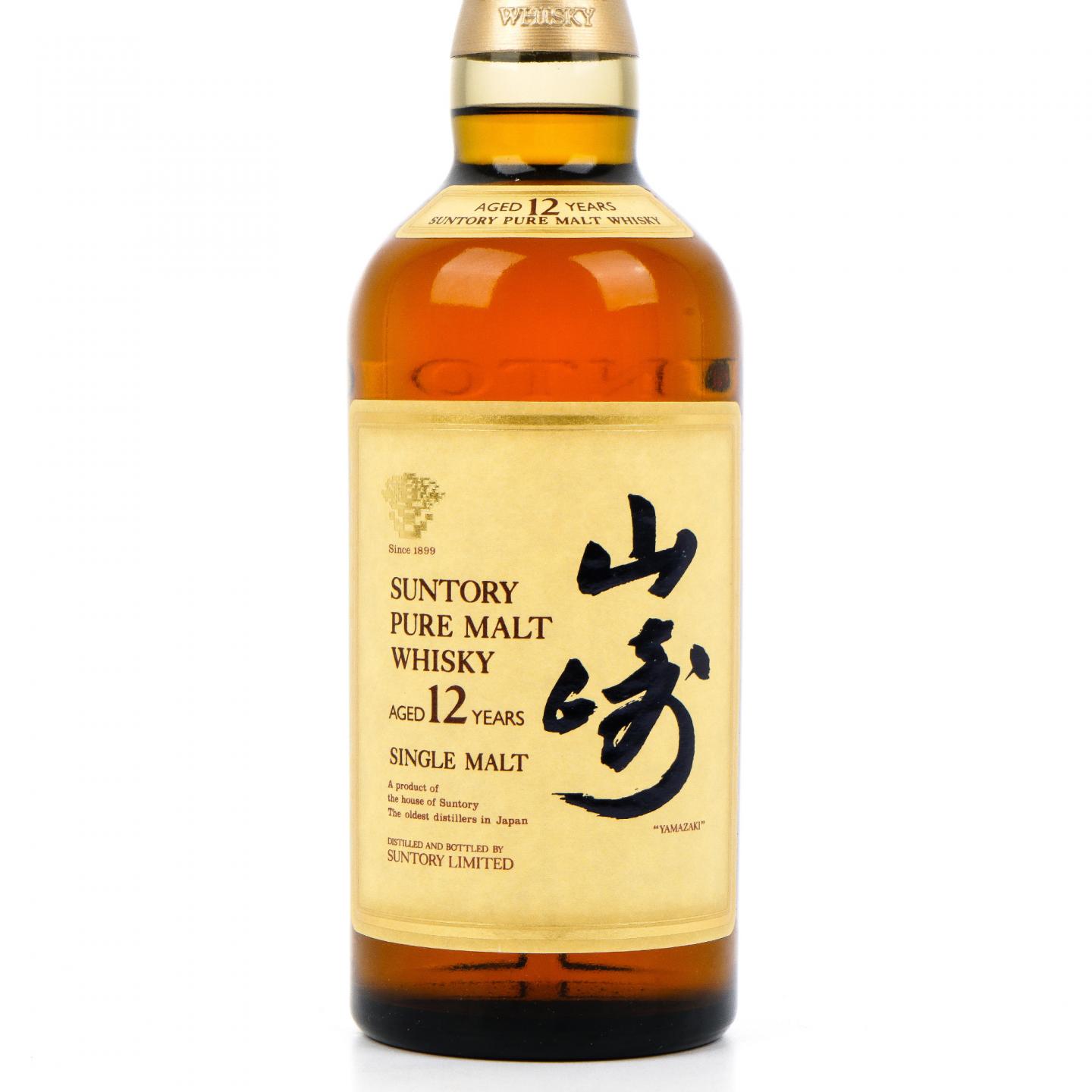山崎 12年 金花标 Pure Malt 750ml