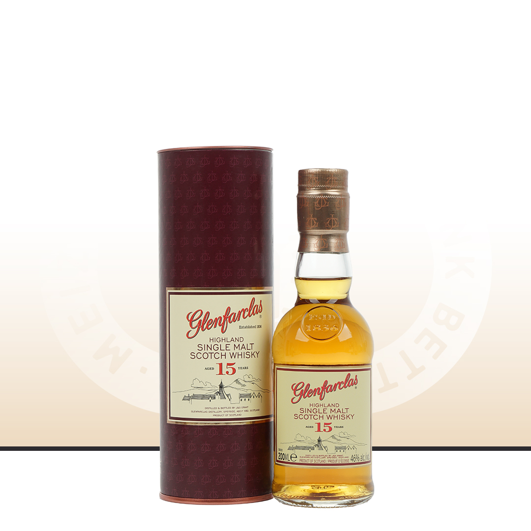 【经典中样】Glenfarclas 格兰花格15年2017 单一麦芽威士忌 200ml