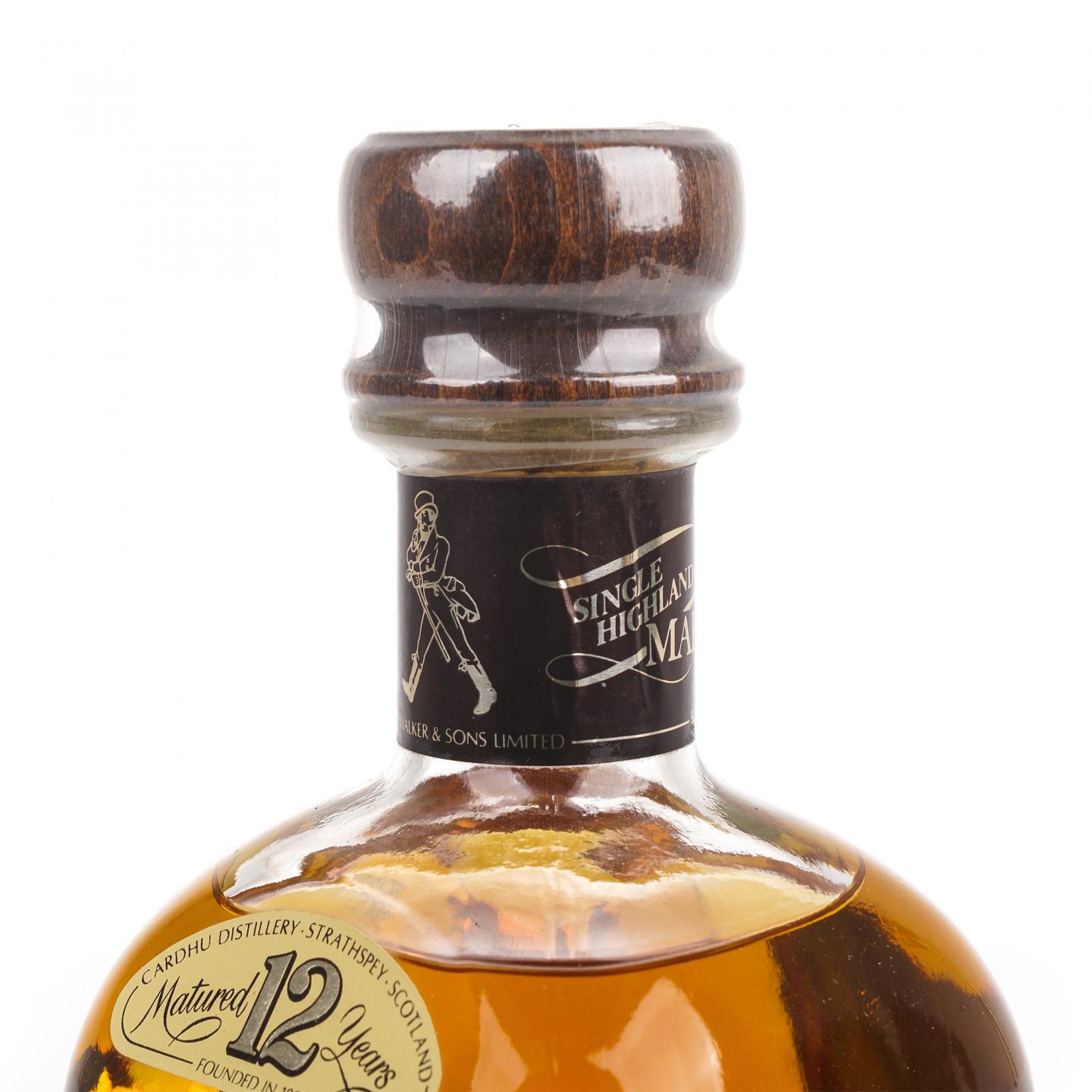 Cardhu 卡杜 12年 日本市场 750ML