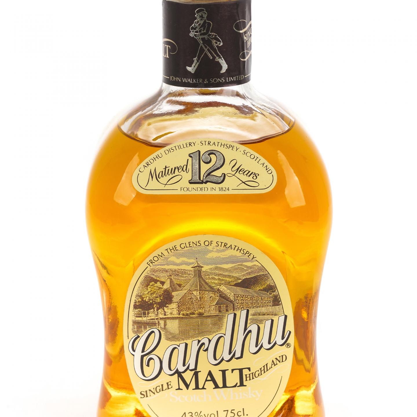 Cardhu 卡杜 12年 日本市场 750ML