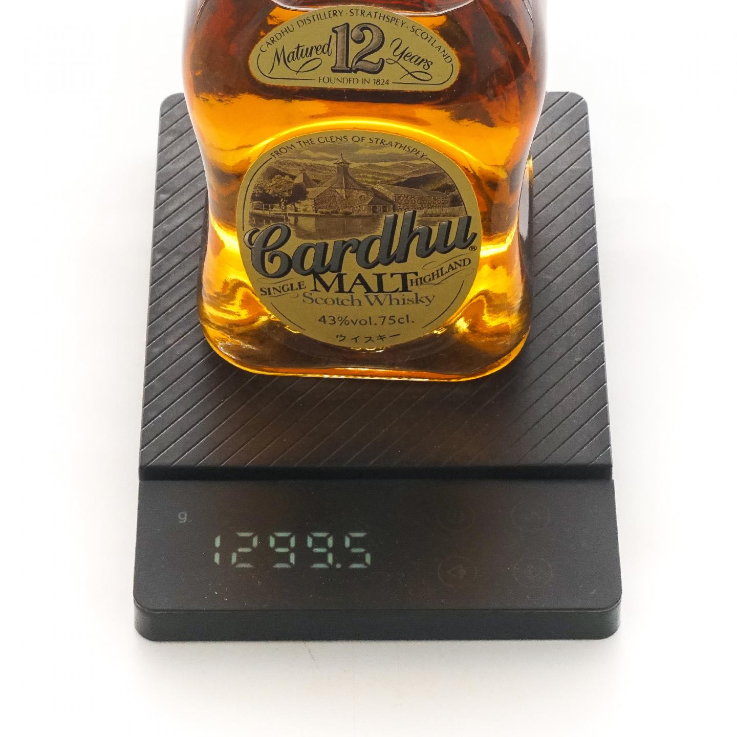 Cardhu 卡杜 12年 日本市场 750ML