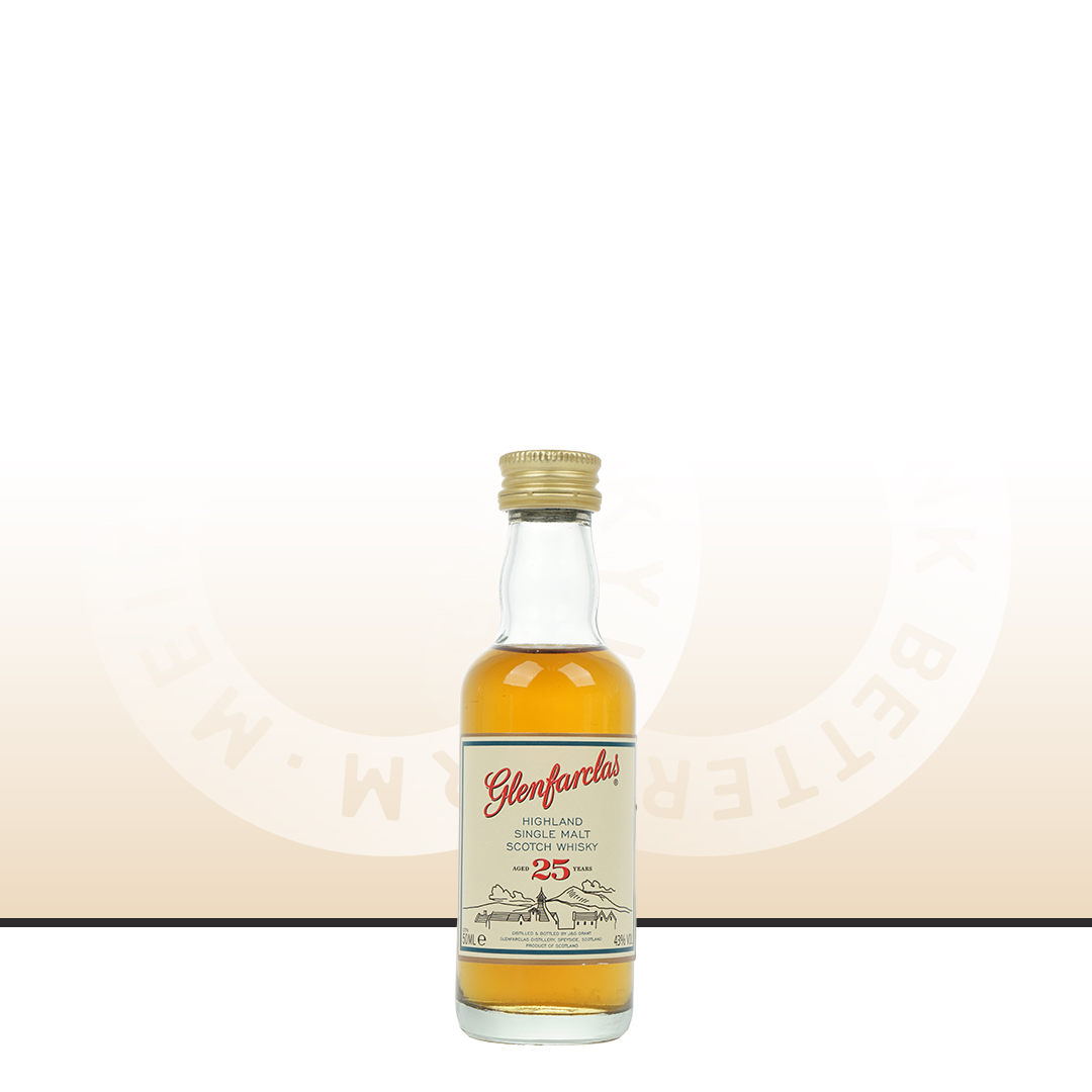 【经典酒版】Glenfarclas 格兰花格 25年 2012版 50ml 单一麦芽威士忌