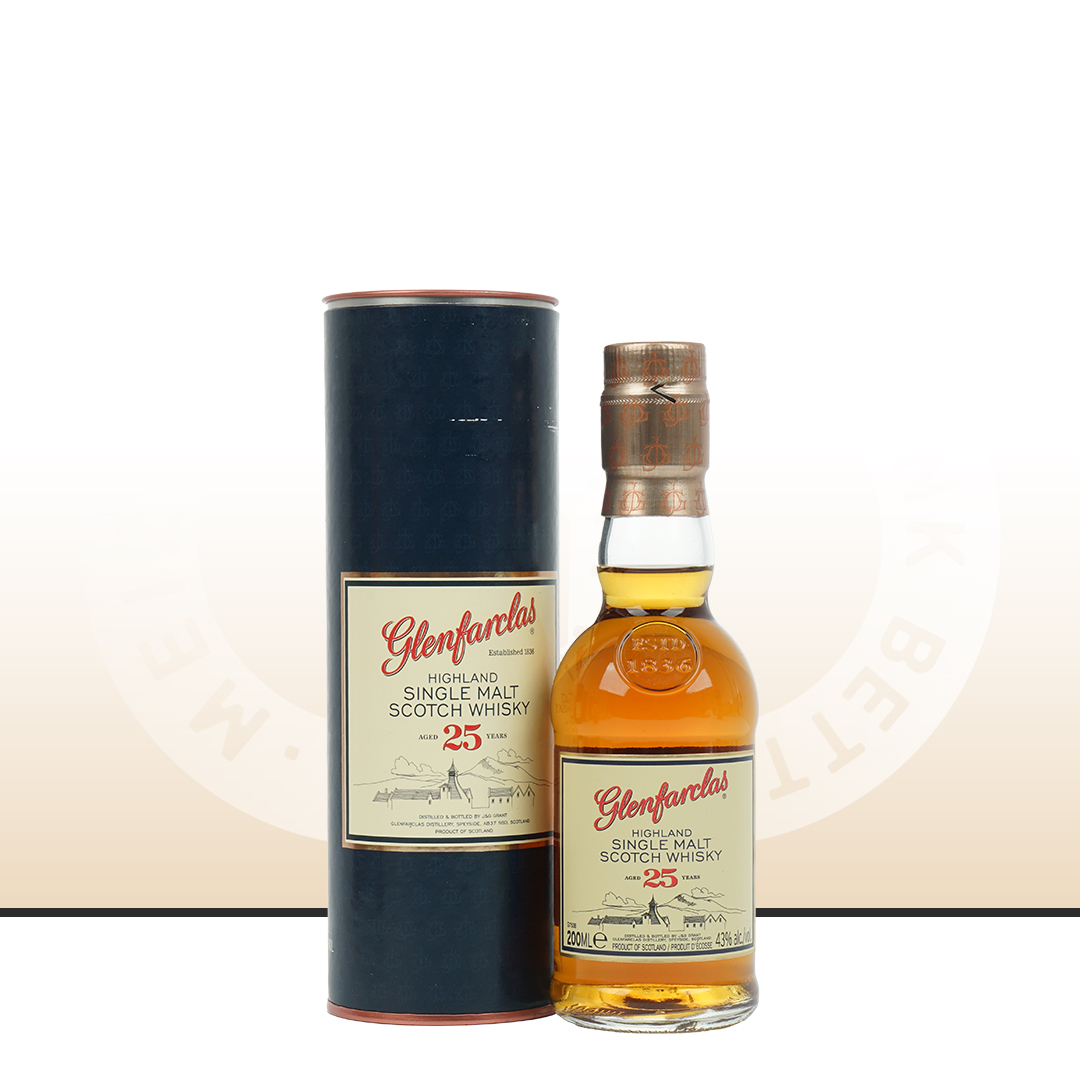 【经典中样】Glenfarclas 格兰花格25年2018 单一麦芽威士忌 200ml