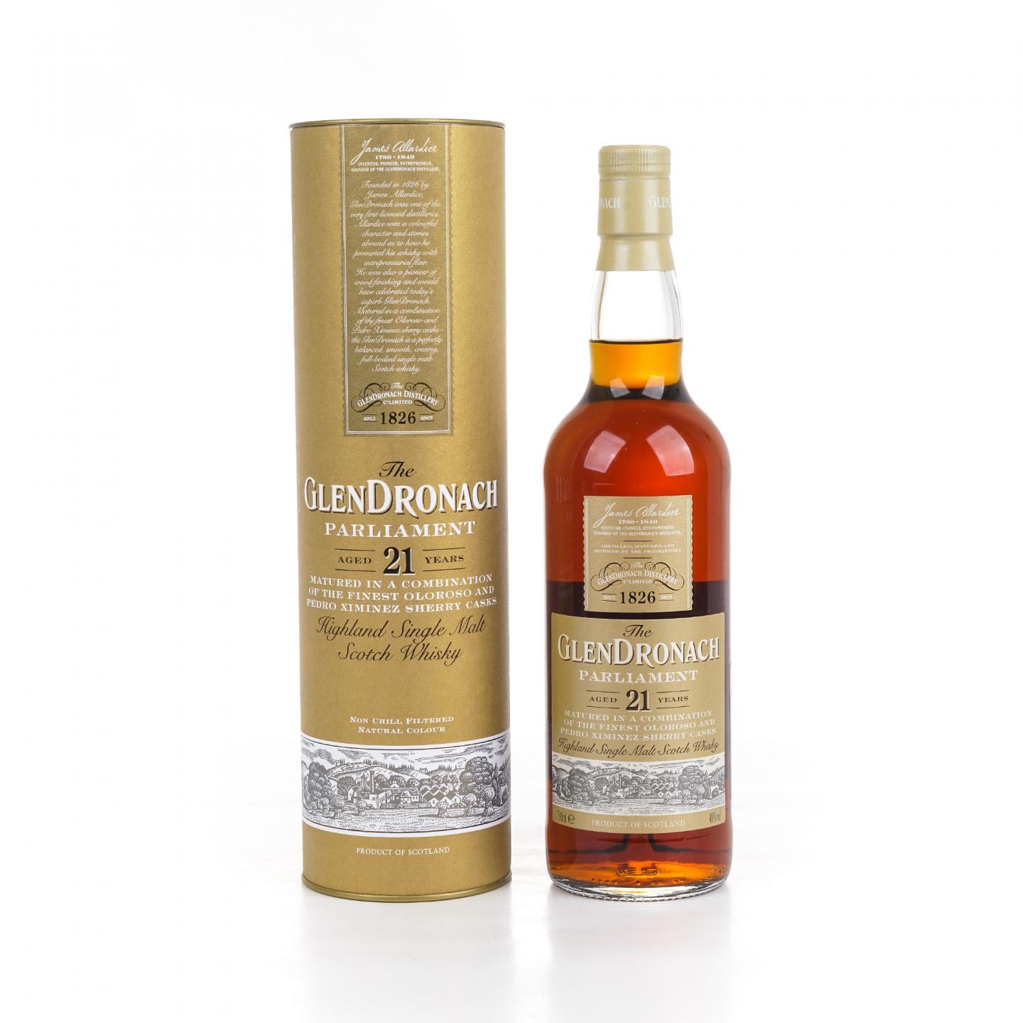 Glendronach 格兰多纳 21年 Parliament