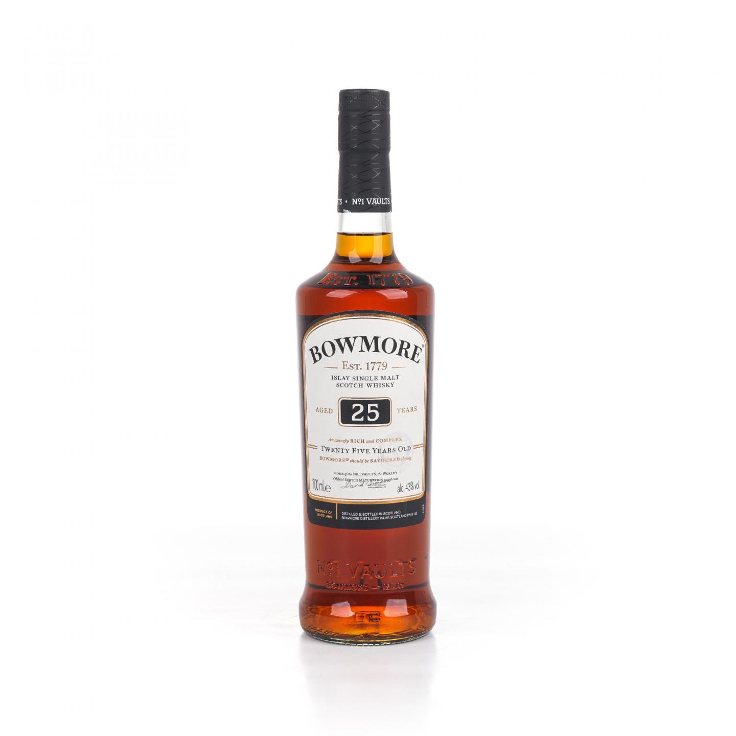 Bowmore 波摩 25年 2019 单一麦芽 黑盒 行货