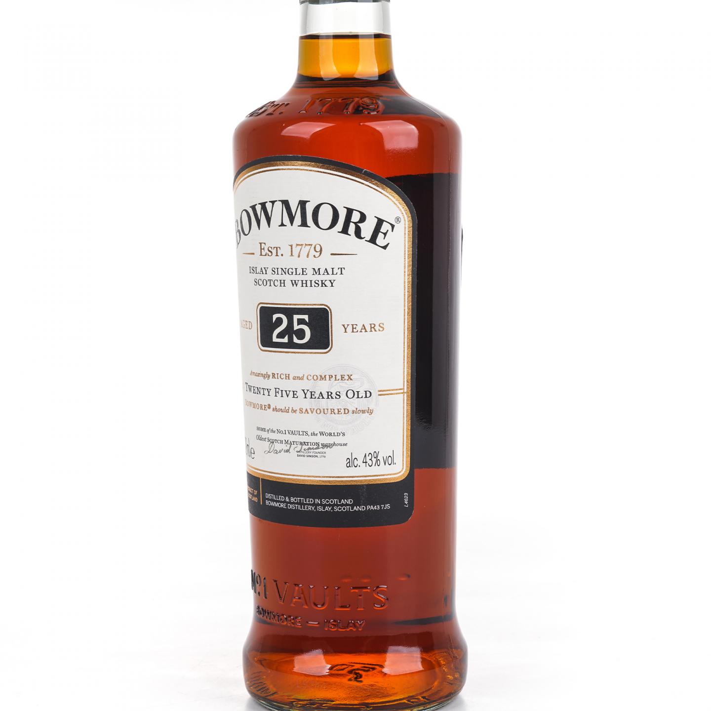 Bowmore 波摩 25年 2019 单一麦芽 黑盒 行货