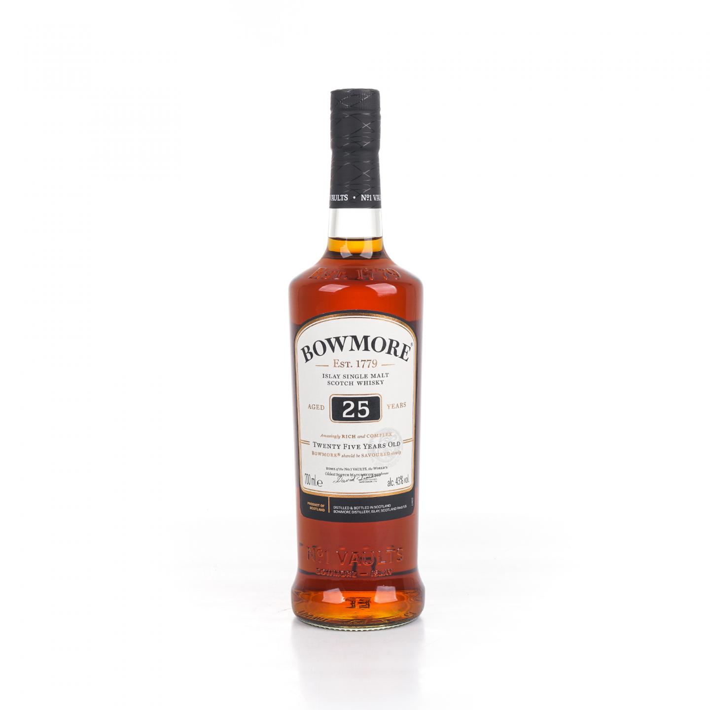 Bowmore 波摩 25年 2021 单一麦芽 黑盒