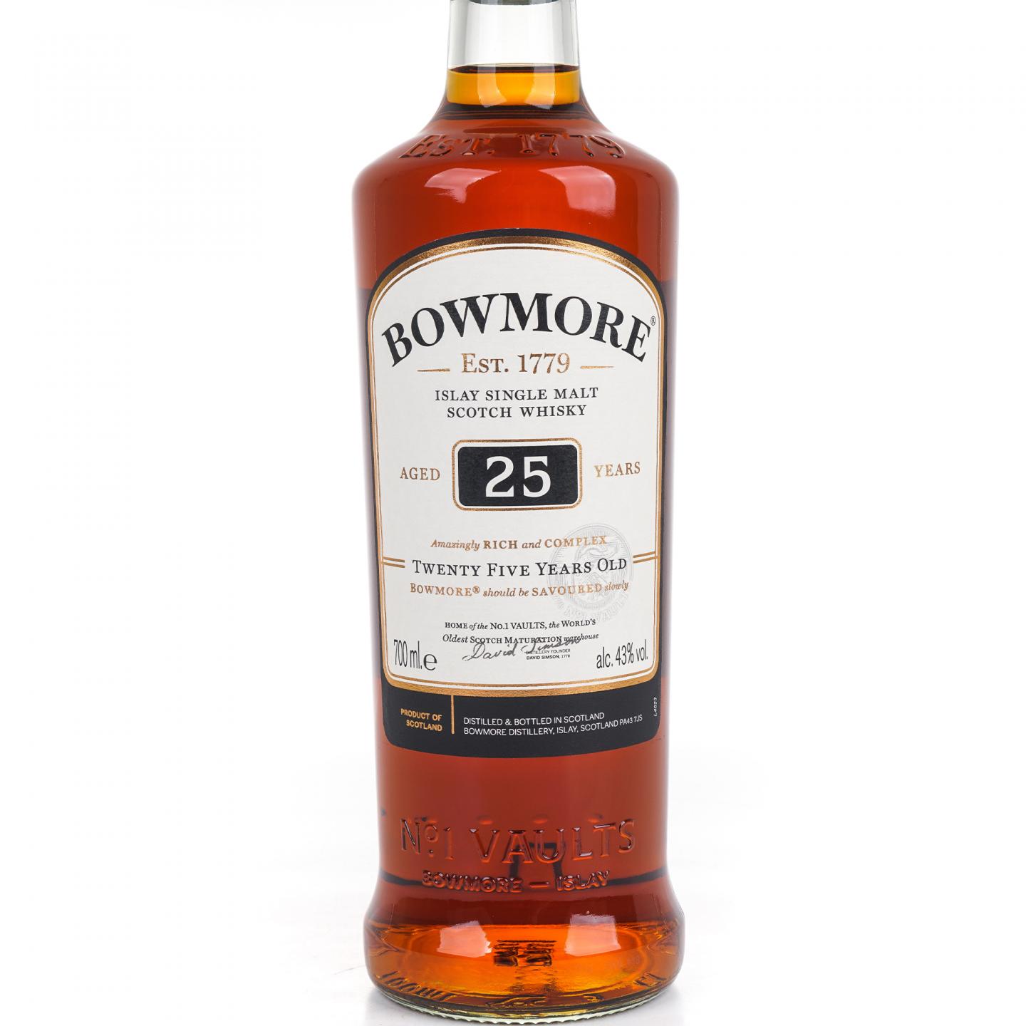 Bowmore 波摩 25年 2021 单一麦芽 黑盒