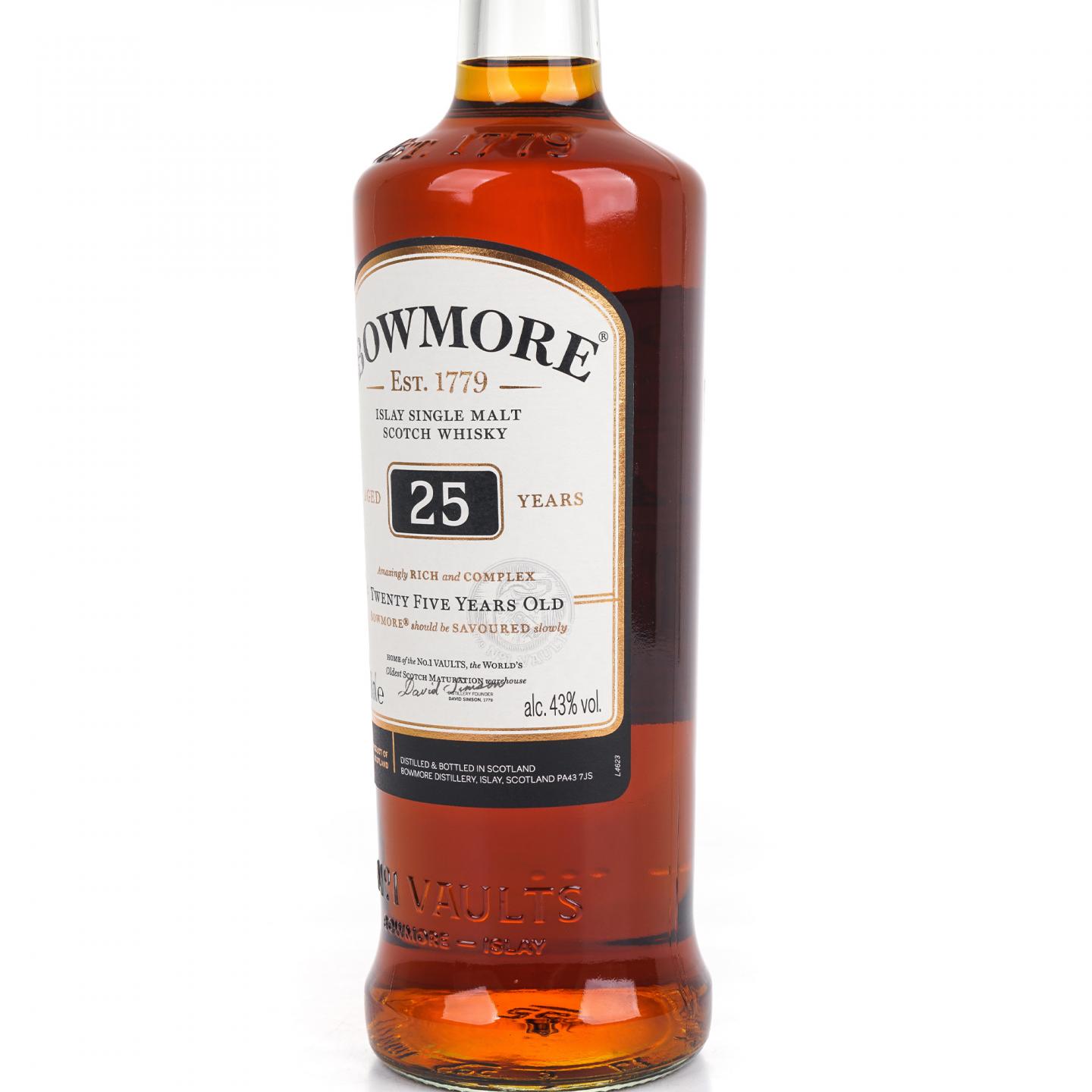Bowmore 波摩 25年 2021 单一麦芽 黑盒