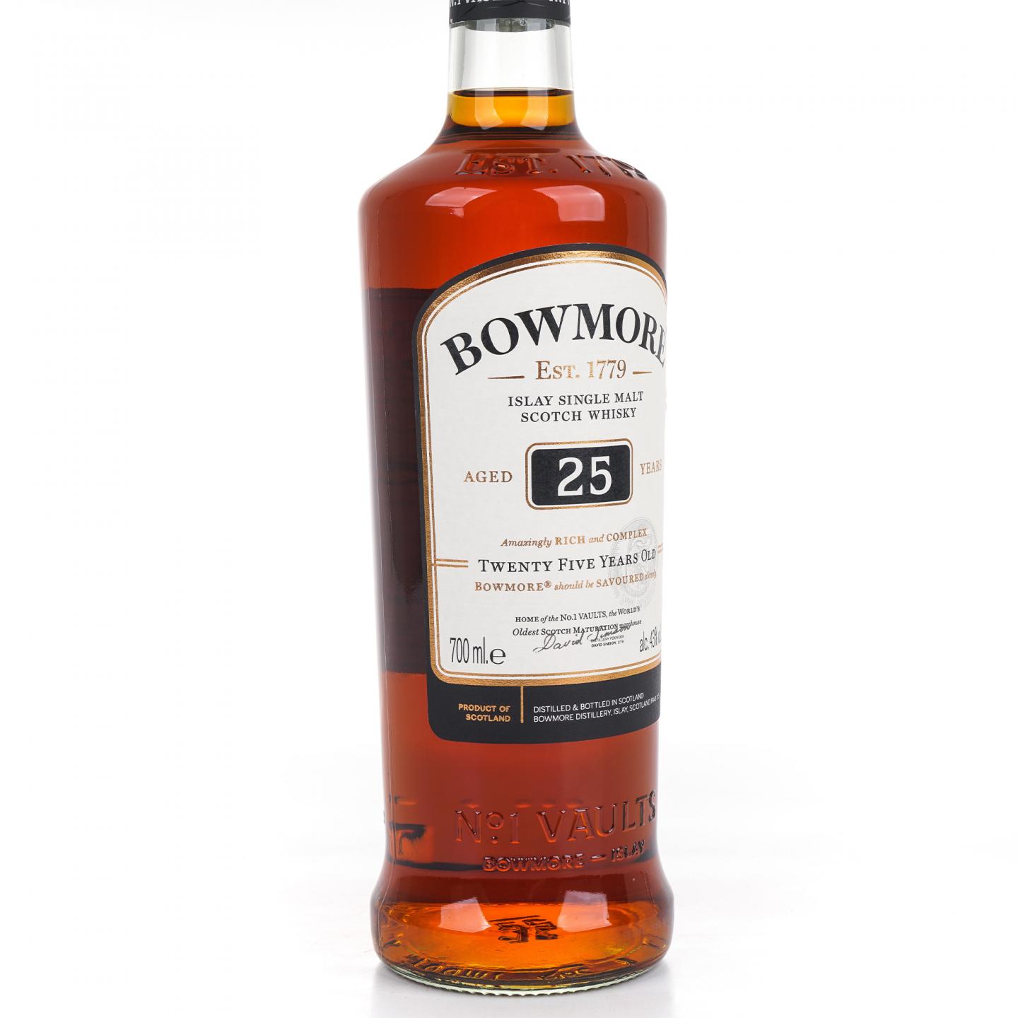 Bowmore 波摩 25年 2021 单一麦芽 黑盒