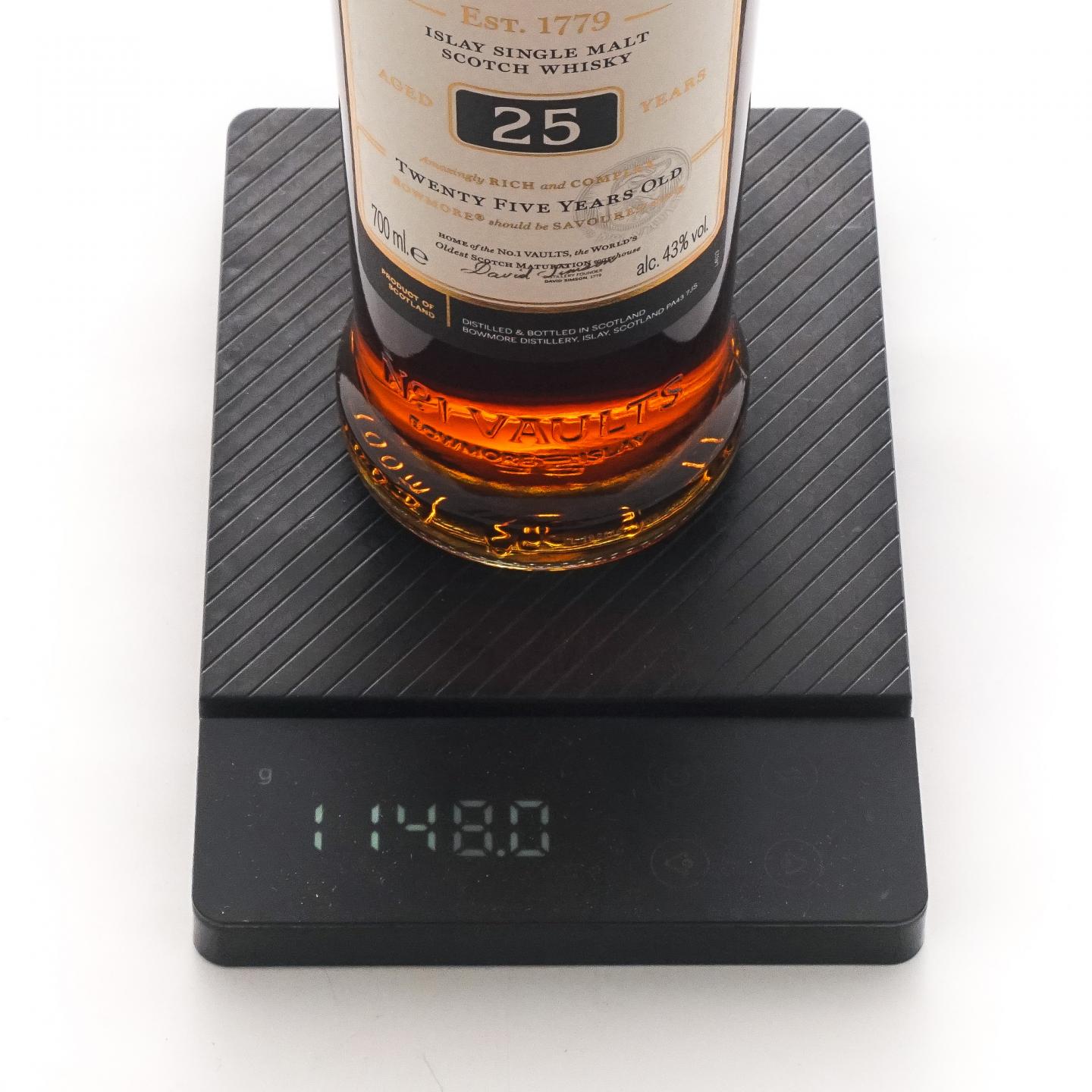 Bowmore 波摩 25年 2021 单一麦芽 黑盒