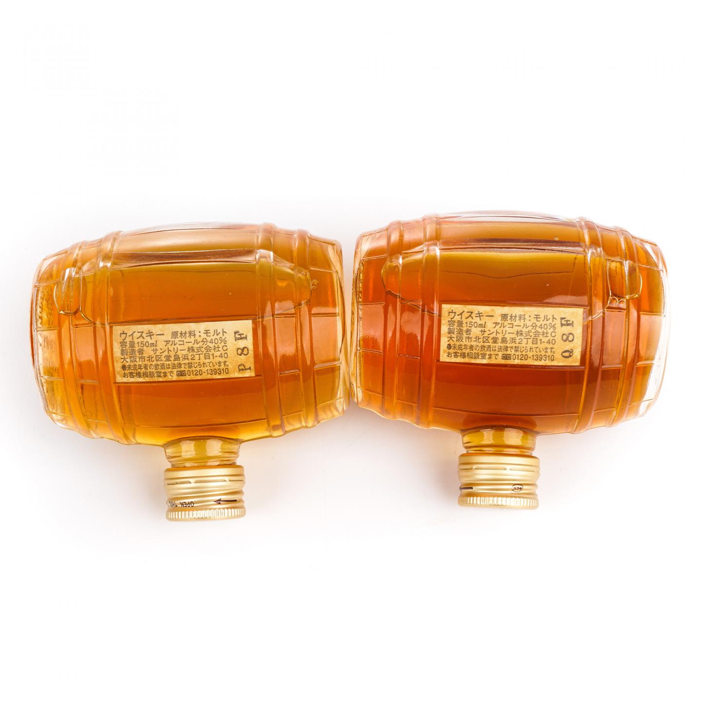 【酒版】三得利 8/10/12/15年 Pure Malt 迷你桶装珍藏组 150ml*4瓶组