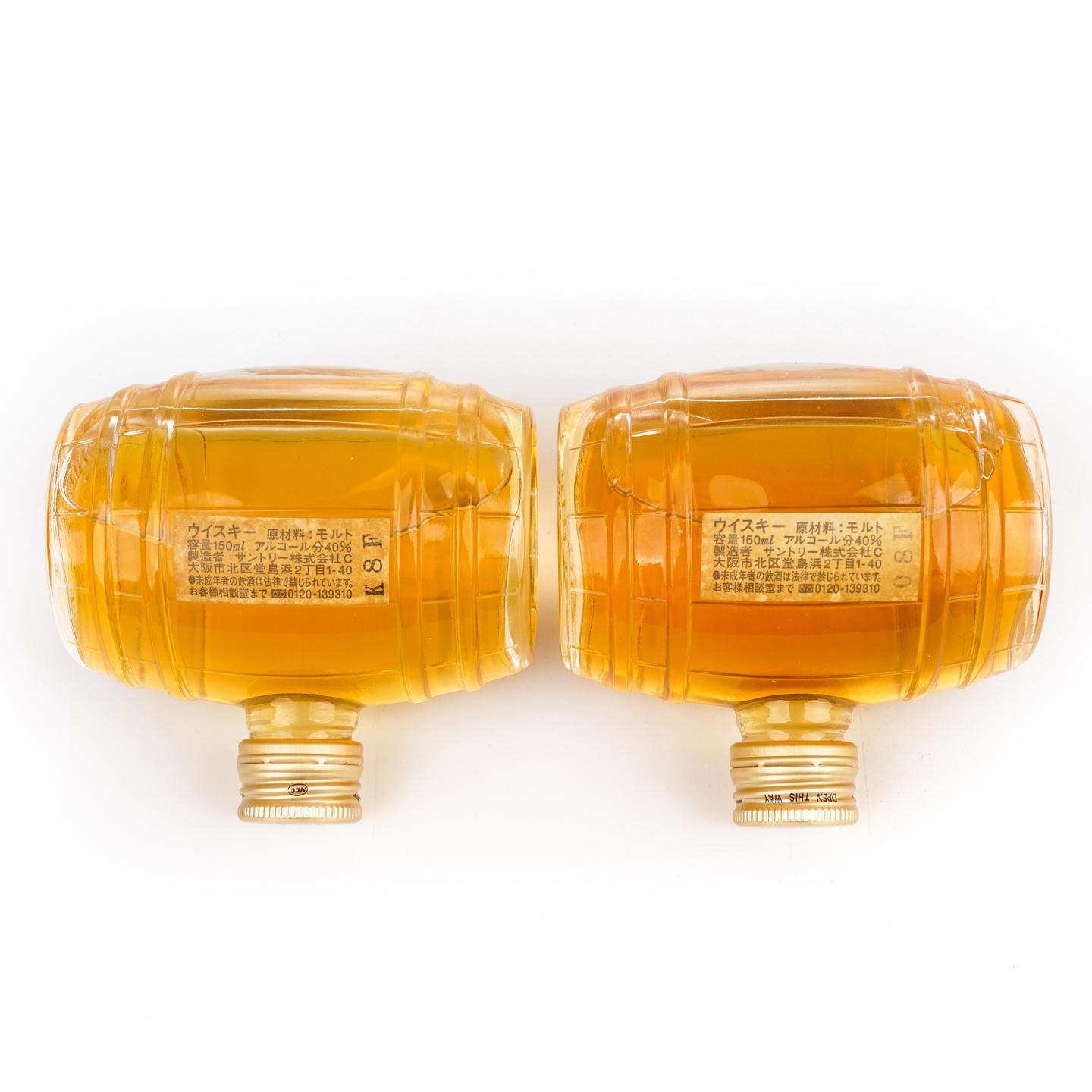 【酒版】三得利 8/10/12/15年 Pure Malt 迷你桶装珍藏组 150ml*4瓶组