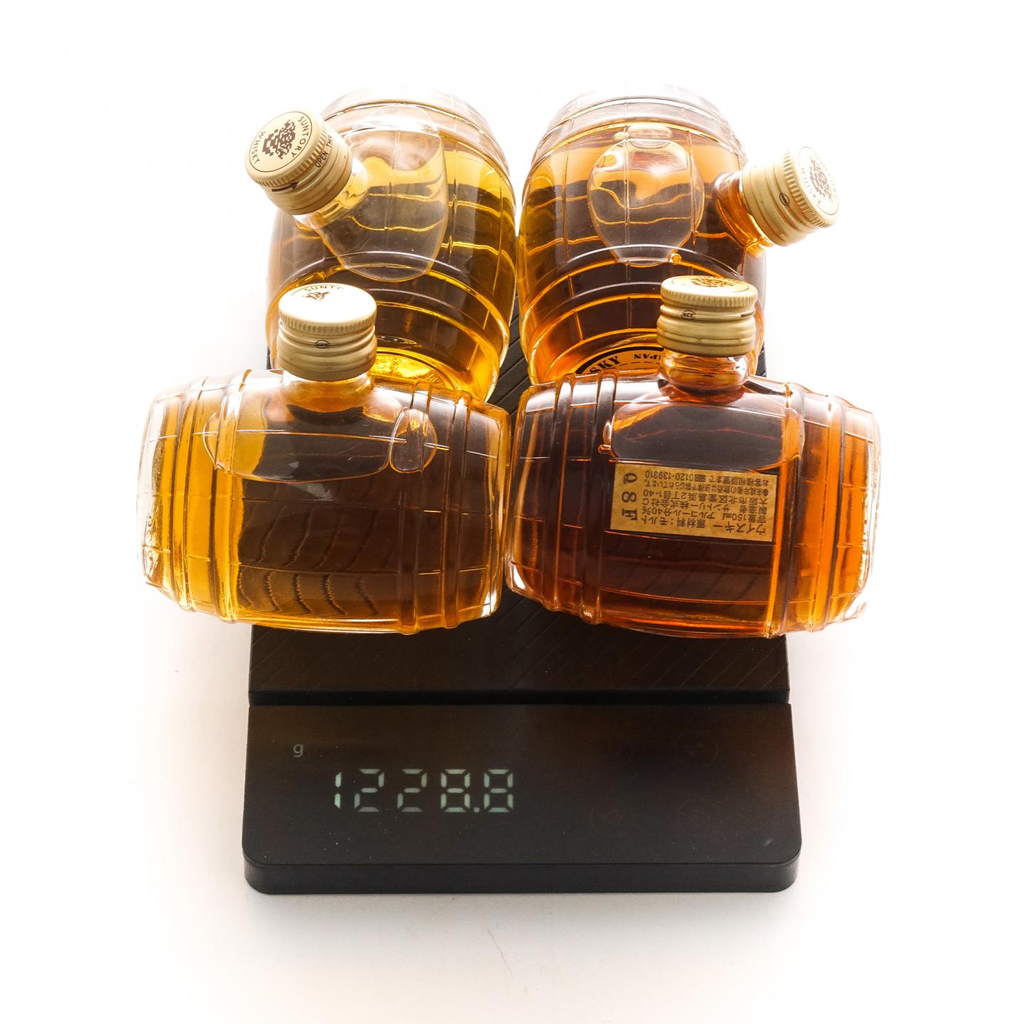 【酒版】三得利 8/10/12/15年 Pure Malt 迷你桶装珍藏组 150ml*4瓶组
