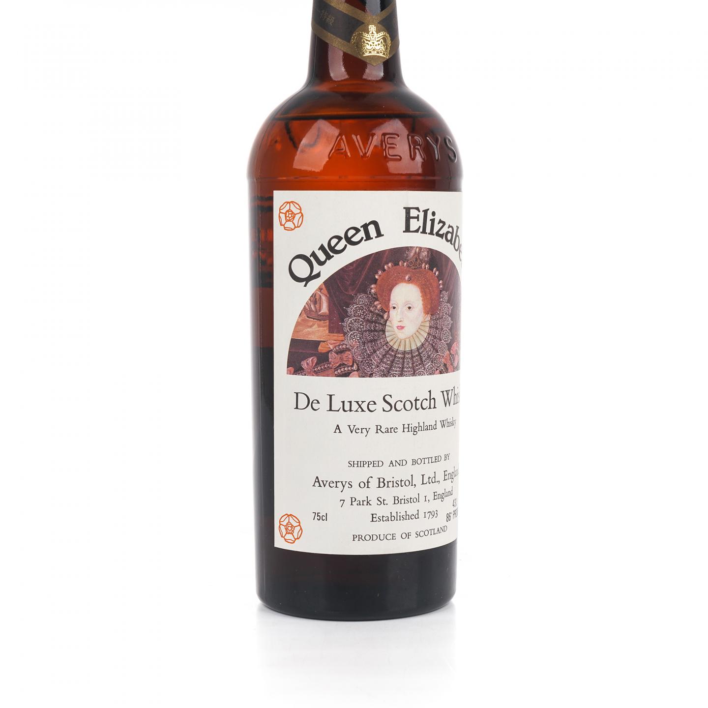 Queen Elizabeth De Luxe Scotch Whisky 750ml_大拍-酒虫网