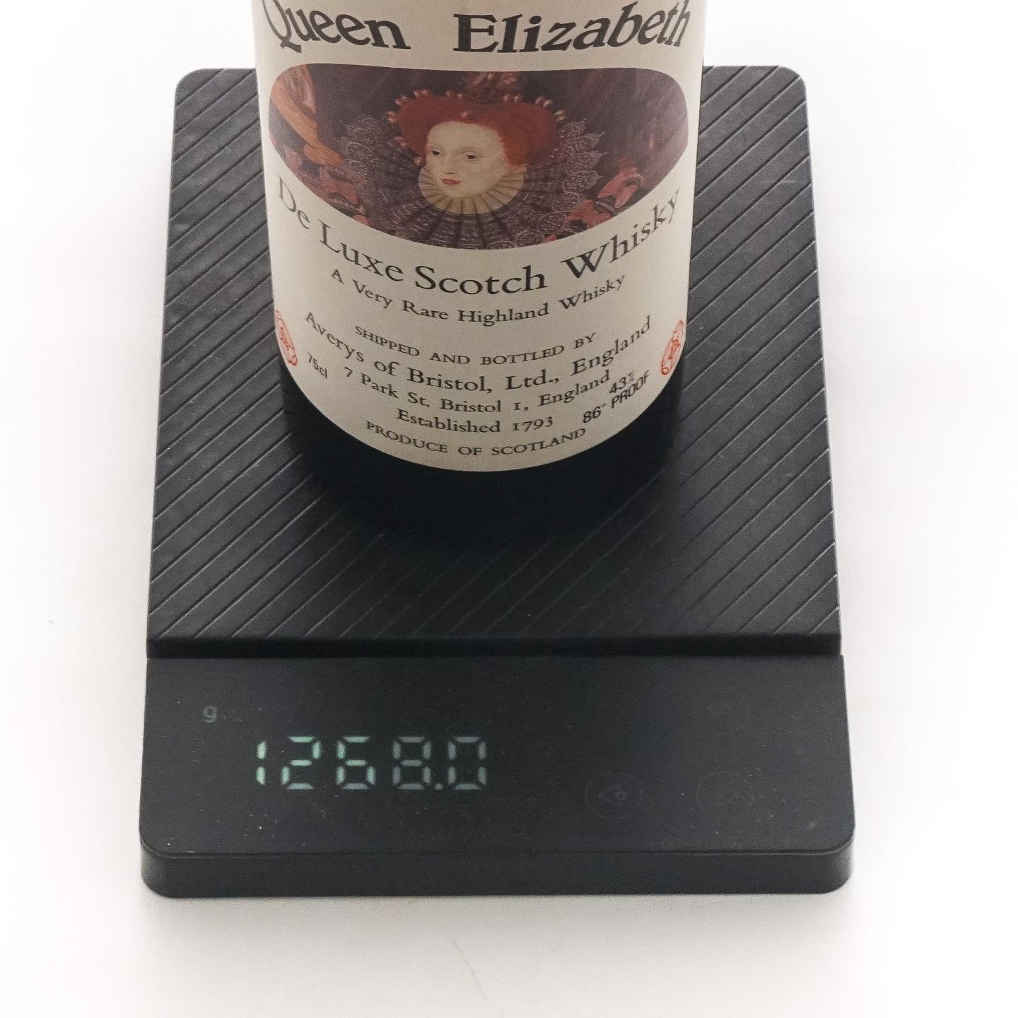Queen Elizabeth De Luxe Scotch Whisky 750ml_大拍-酒虫网