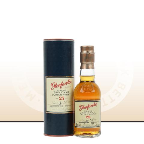 【经典中样】Glenfarclas 格兰花格25年2018 单一麦芽威士忌 200ml