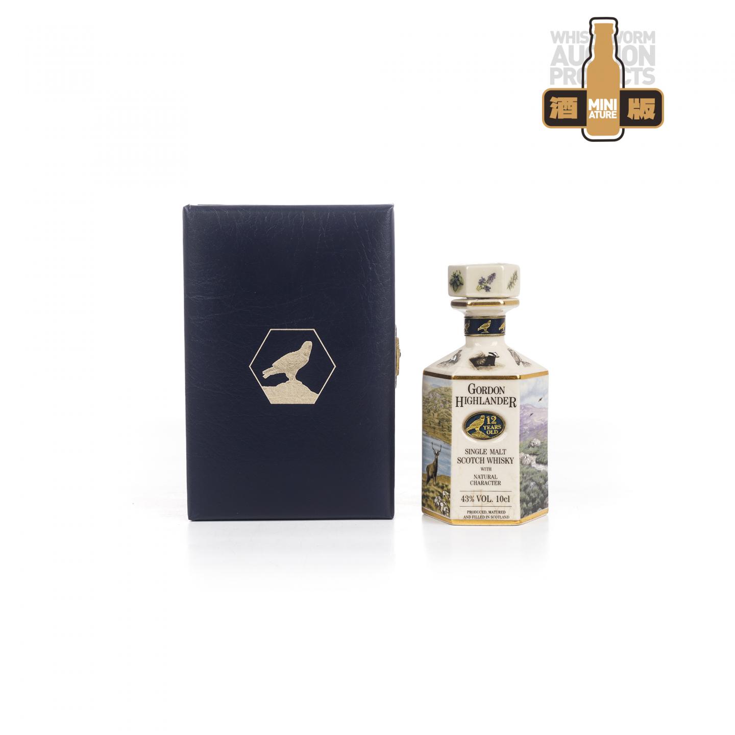 【酒版】Gordon Highlander 汤马丁 12年 陶瓷瓶 100ml