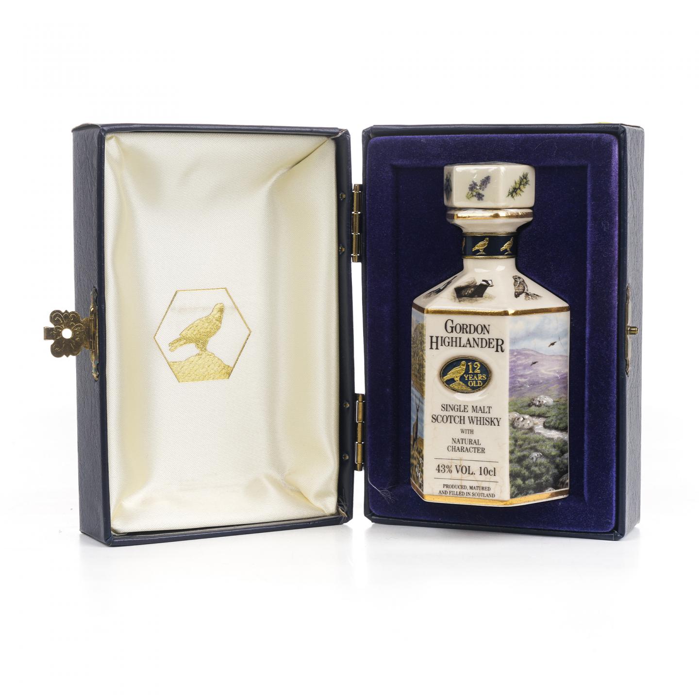 【酒版】Gordon Highlander 汤马丁 12年 陶瓷瓶 100ml