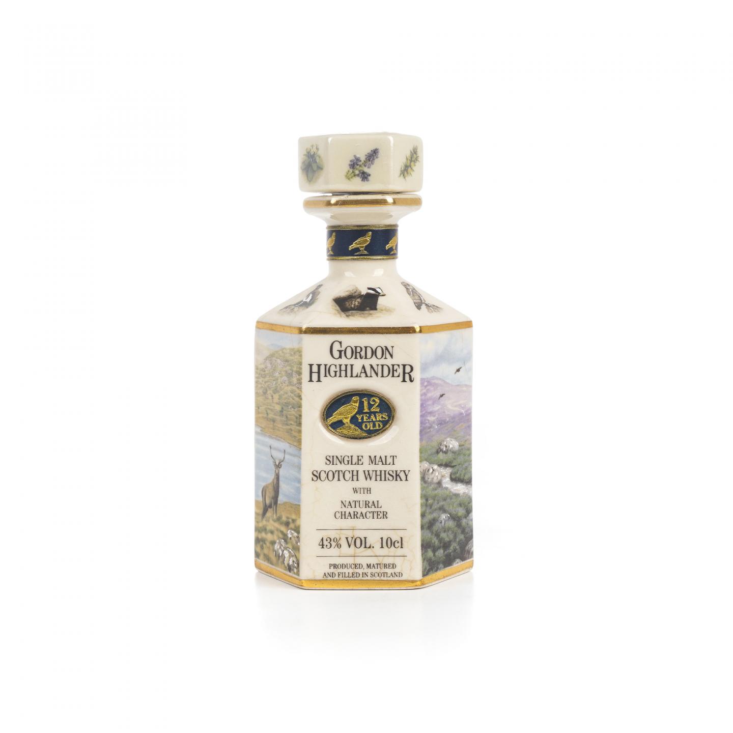 【酒版】Gordon Highlander 汤马丁 12年 陶瓷瓶 100ml