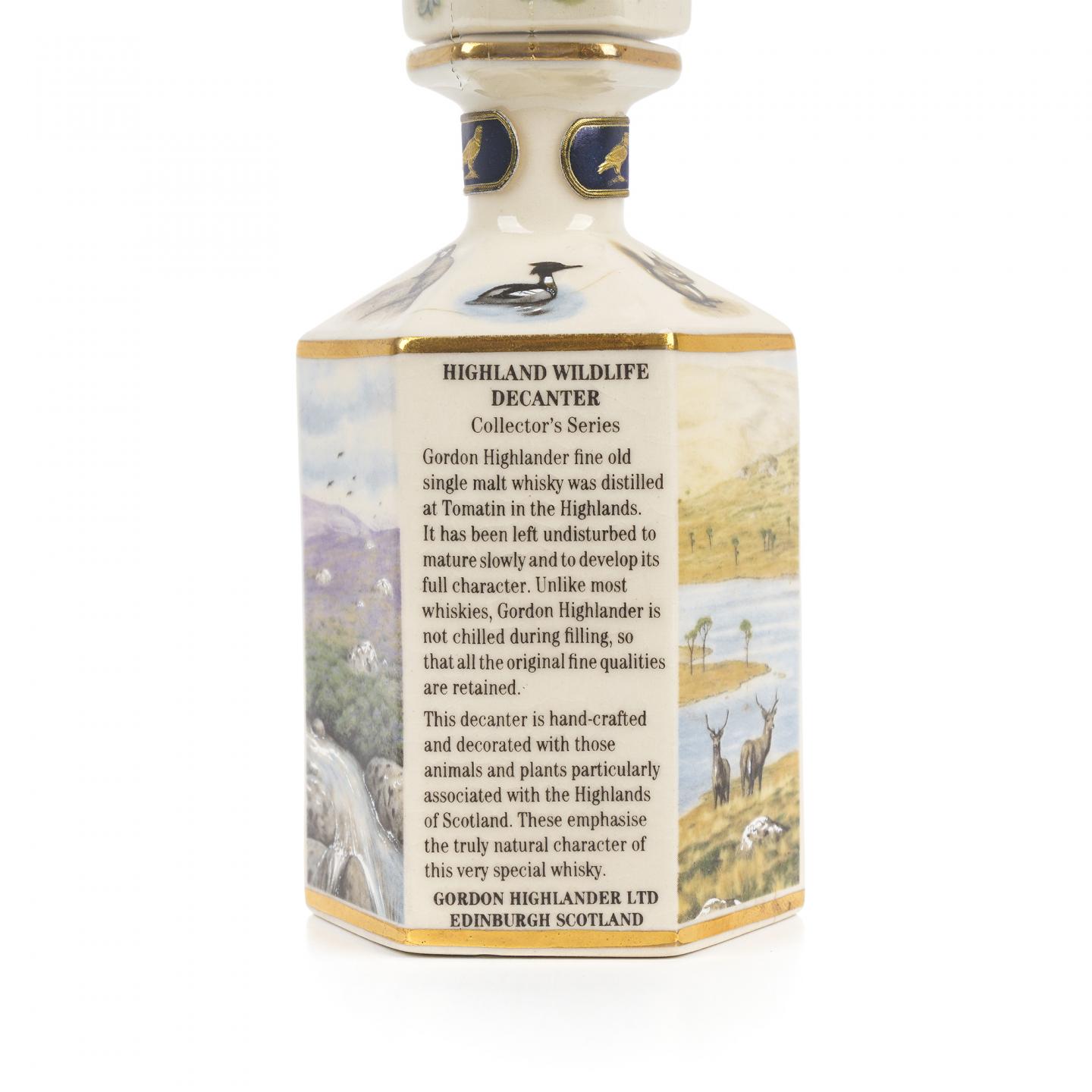 【酒版】Gordon Highlander 汤马丁 12年 陶瓷瓶 100ml