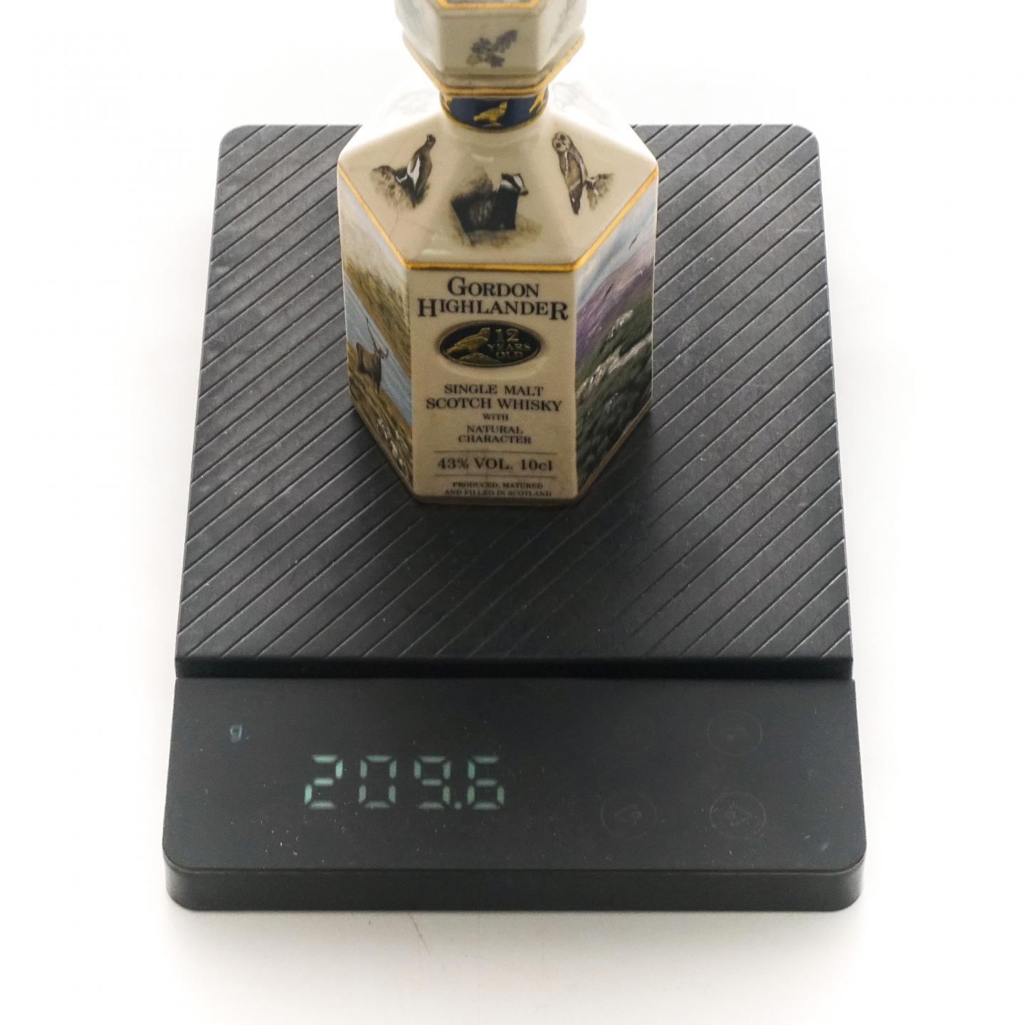 【酒版】Gordon Highlander 汤马丁 12年 陶瓷瓶 100ml
