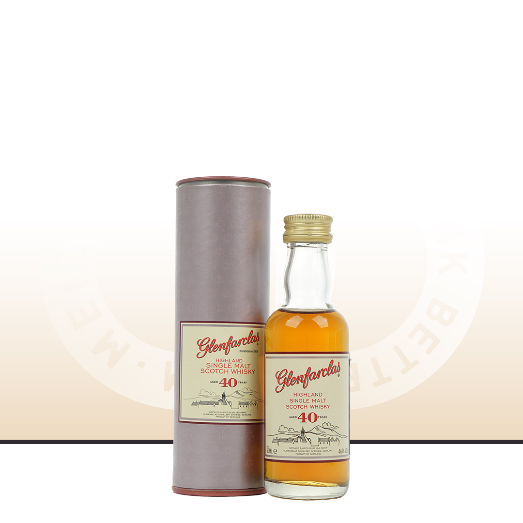 【经典酒版】Glenfarclas 格兰花格40年2013 单一麦芽威士忌 50ml