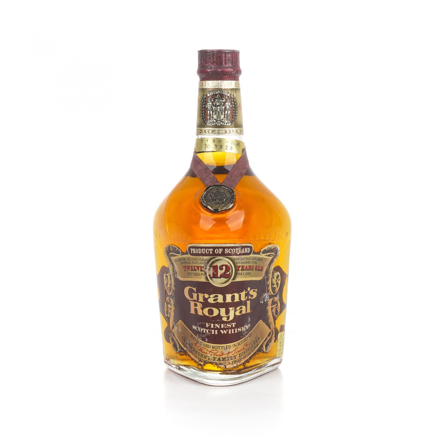William Grant's 12年 调和 特级 750ml