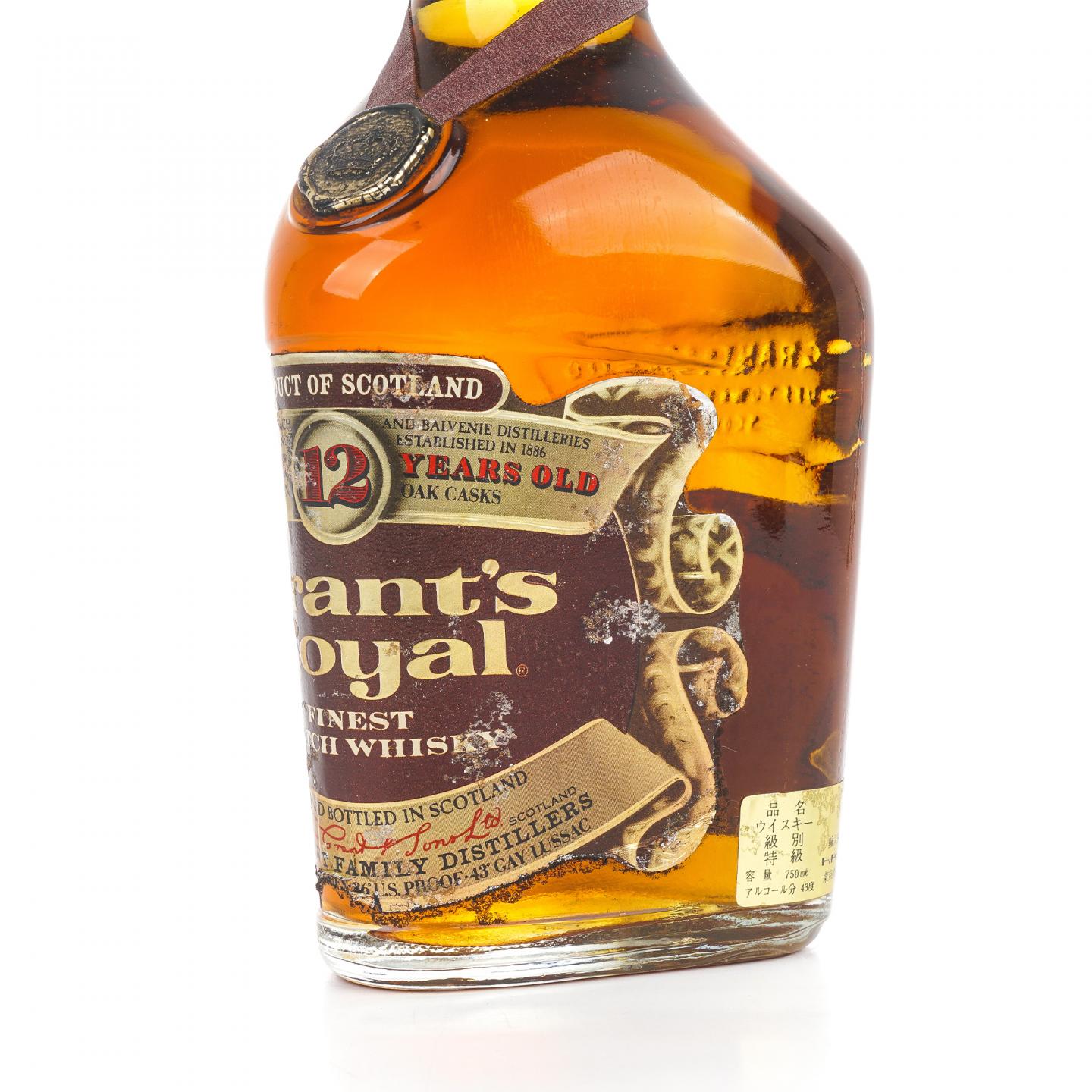William Grant's 12年 调和 特级 750ml