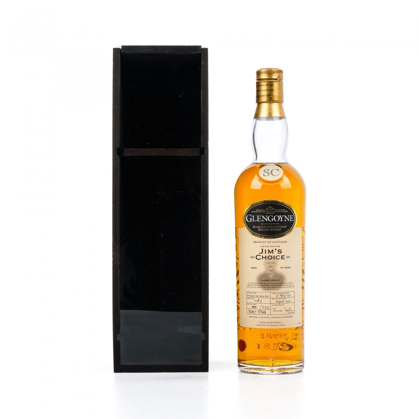 Glengoyne 格兰哥尼 15年 1991-2006 JIM’S CHOICE