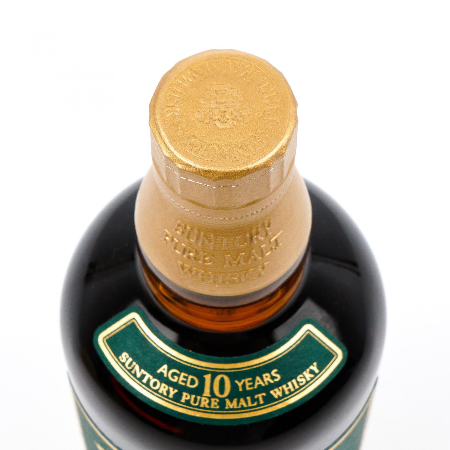 山崎 10年 金花标 Pure Malt 绿标