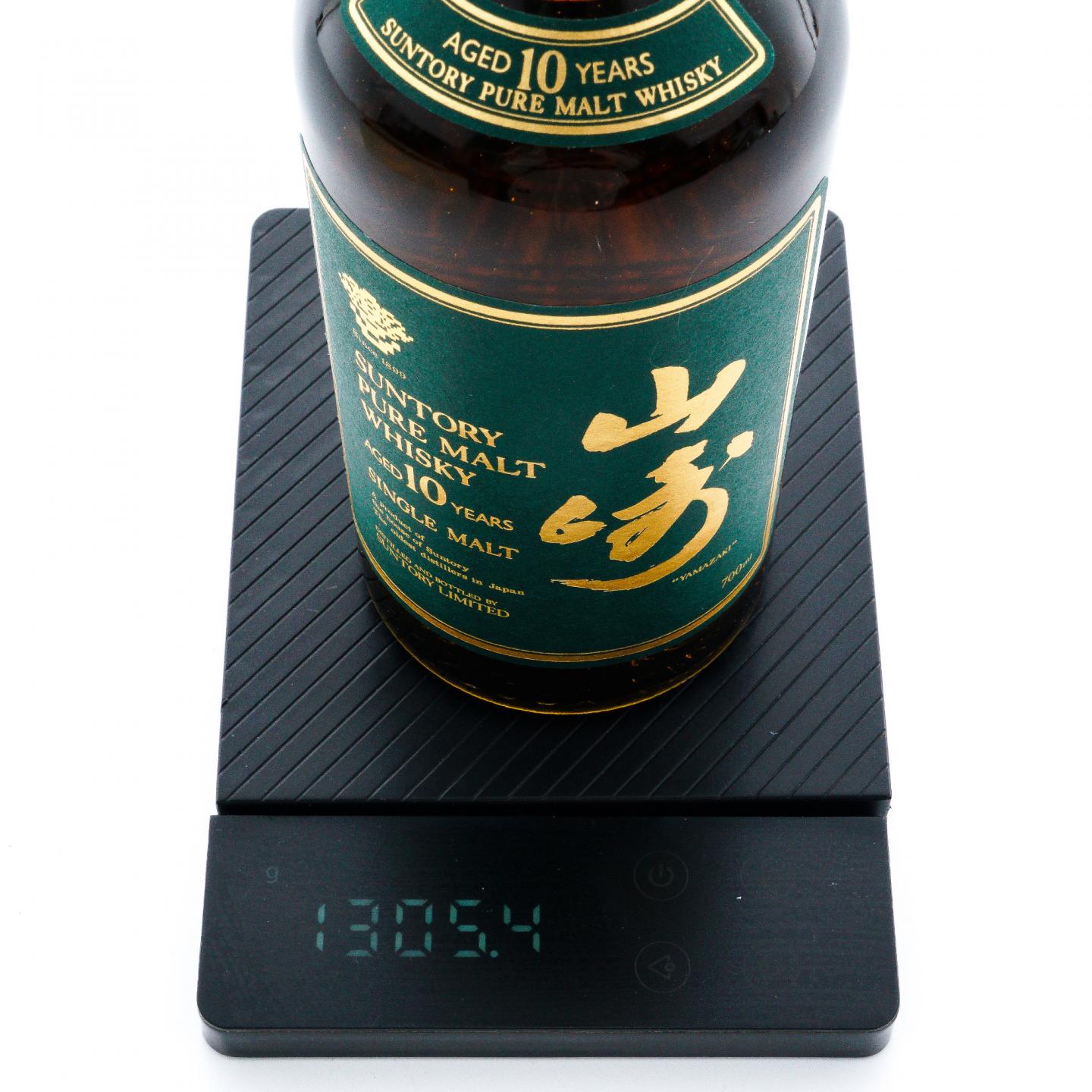 山崎 10年 金花标 Pure Malt 绿标