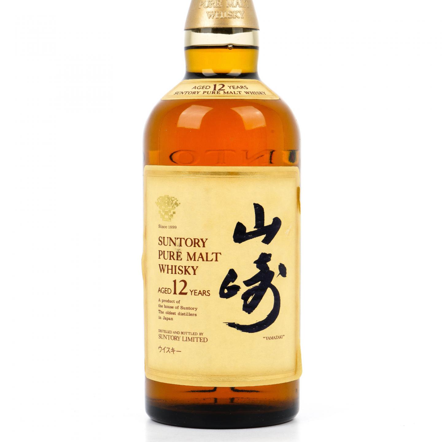 山崎 12年 金花标 Pure Malt 750ML