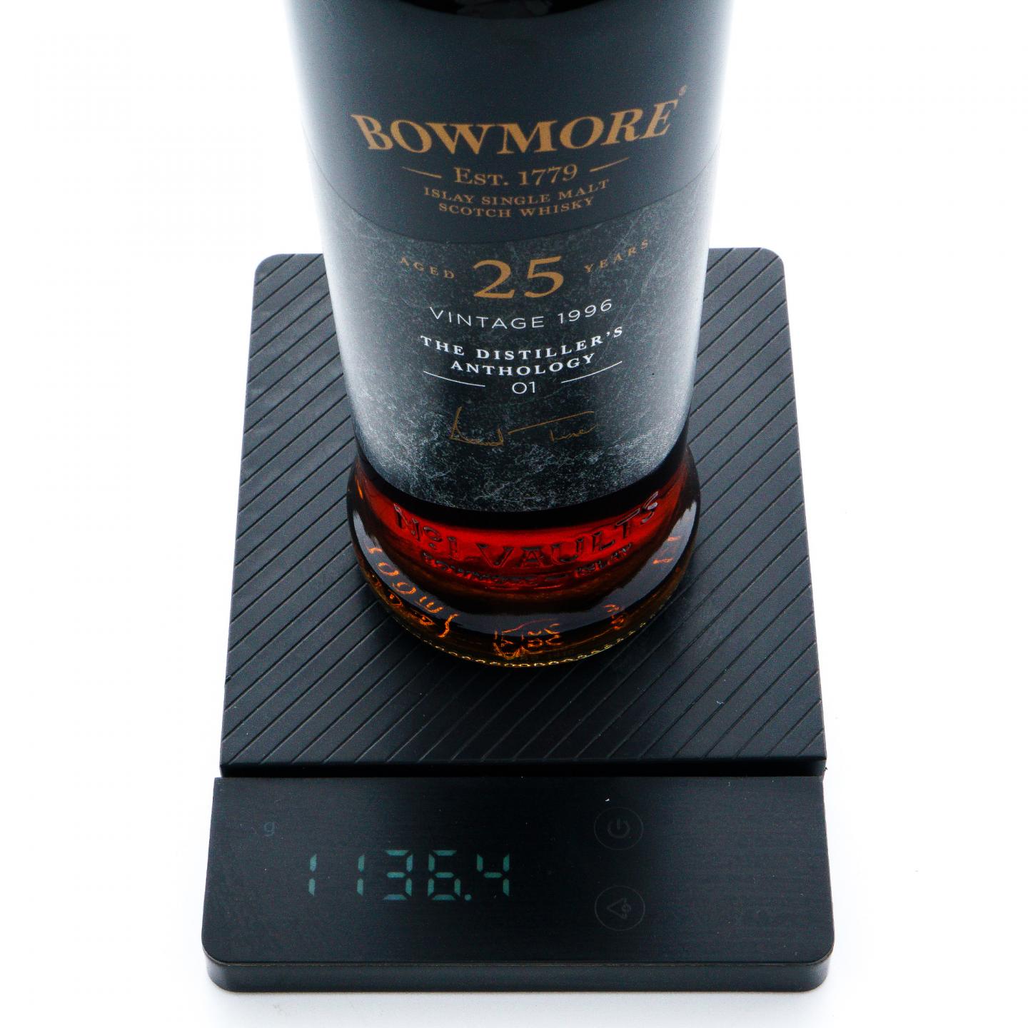 Bowmore 波摩 25年 1996 Vintage 雪莉桶