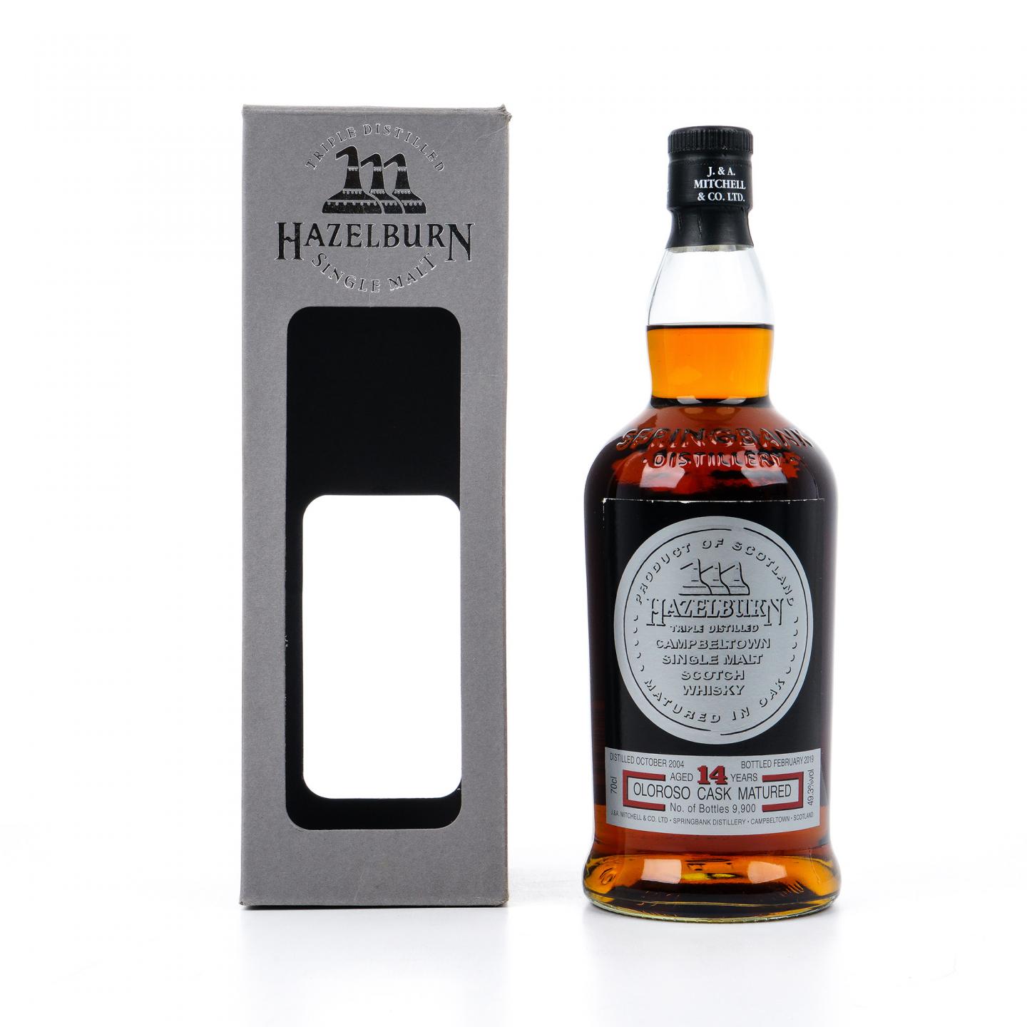 Hazelburn 哈索本 14年 2004-2019 雪莉桶
