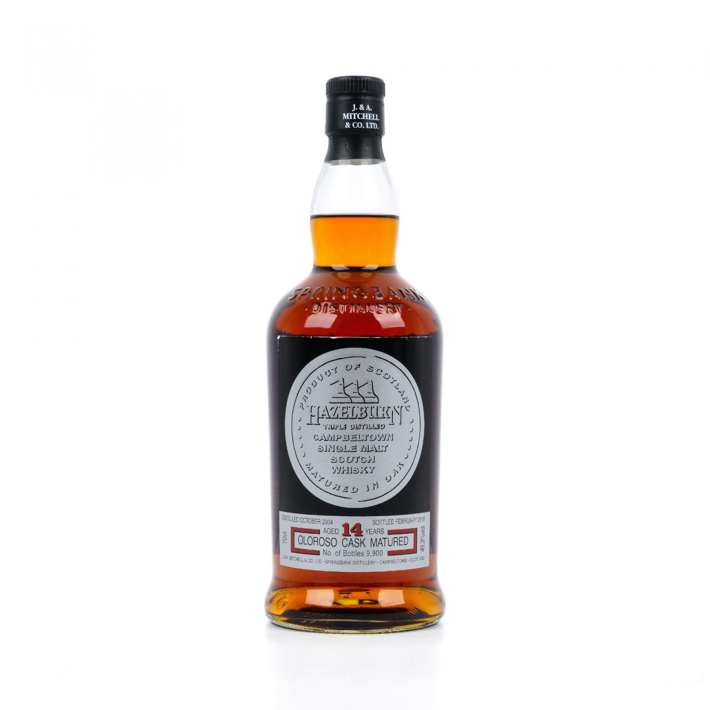 Hazelburn 哈索本 14年 2004-2019 雪莉桶