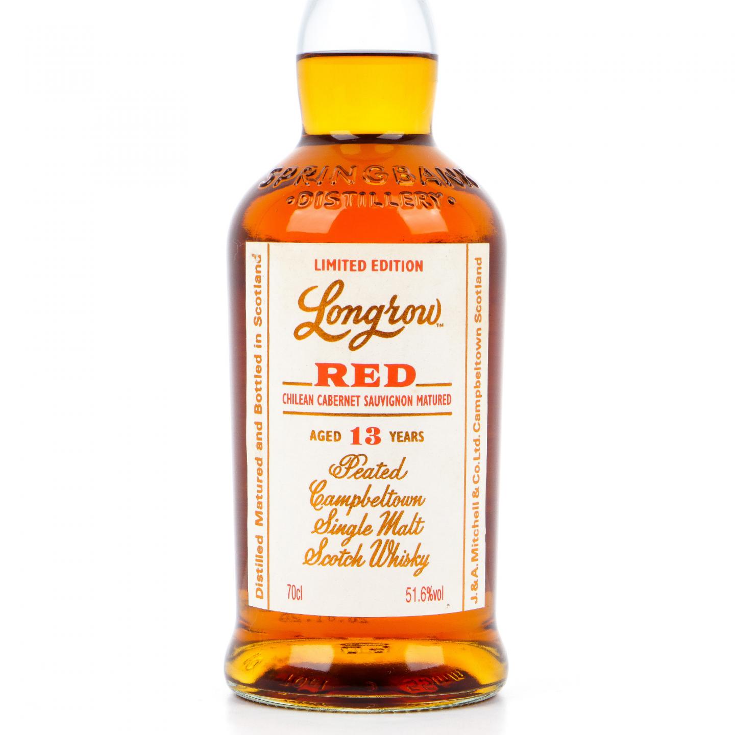Longrow 朗格罗 13年 2020 Red 限量版 51.6%
