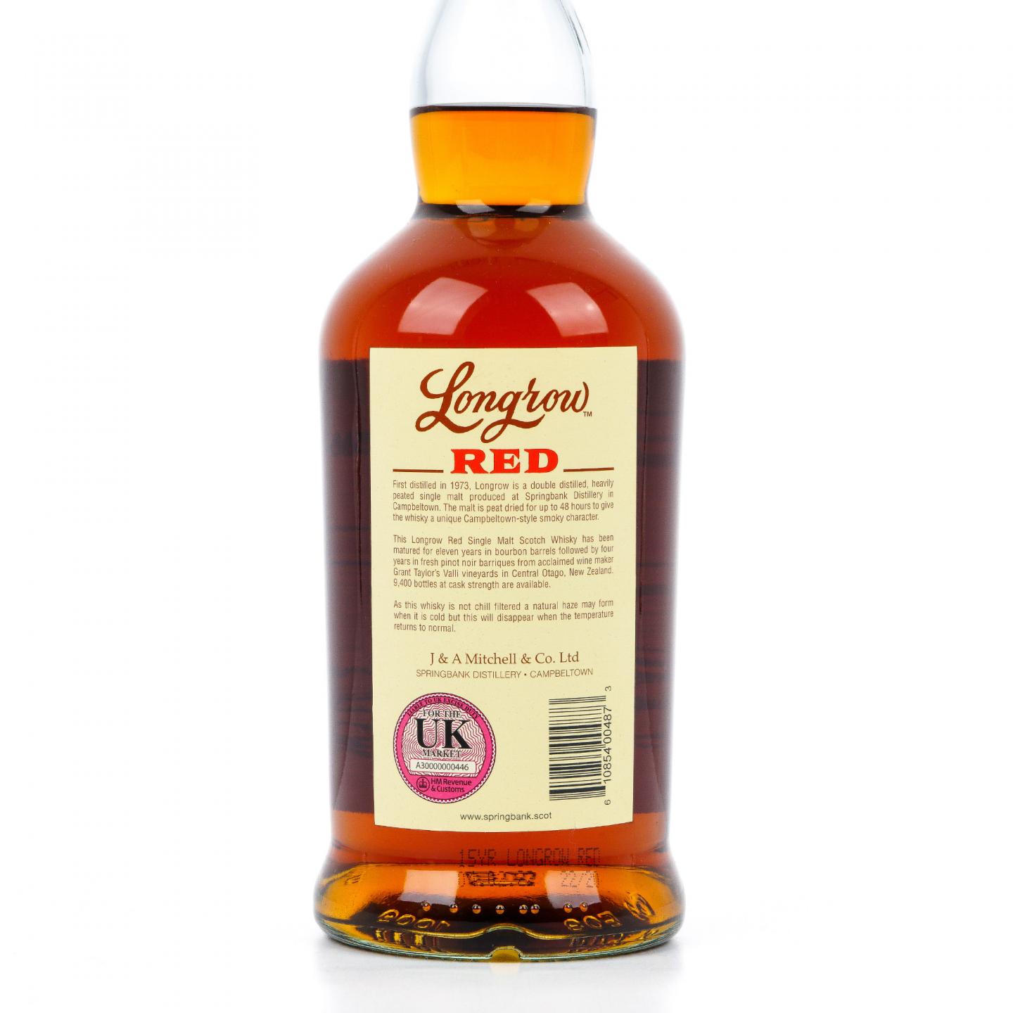 Longrow 朗格罗 15年 2022 Red