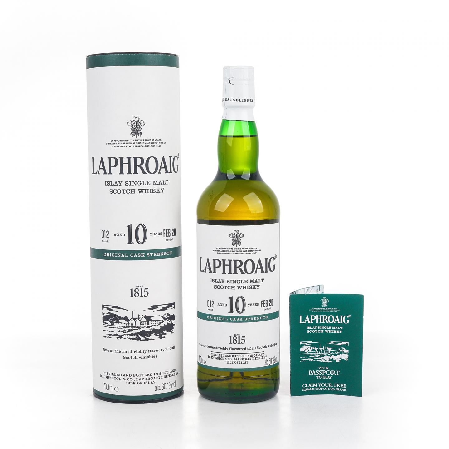 Laphroaig 拉弗格 10年 2020 桶强 Batch 012 行货