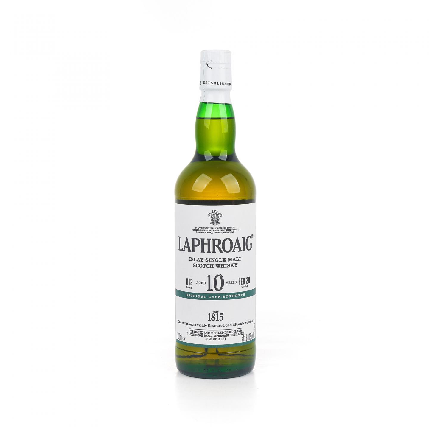 Laphroaig 拉弗格 10年 2020 桶强 Batch 012 行货