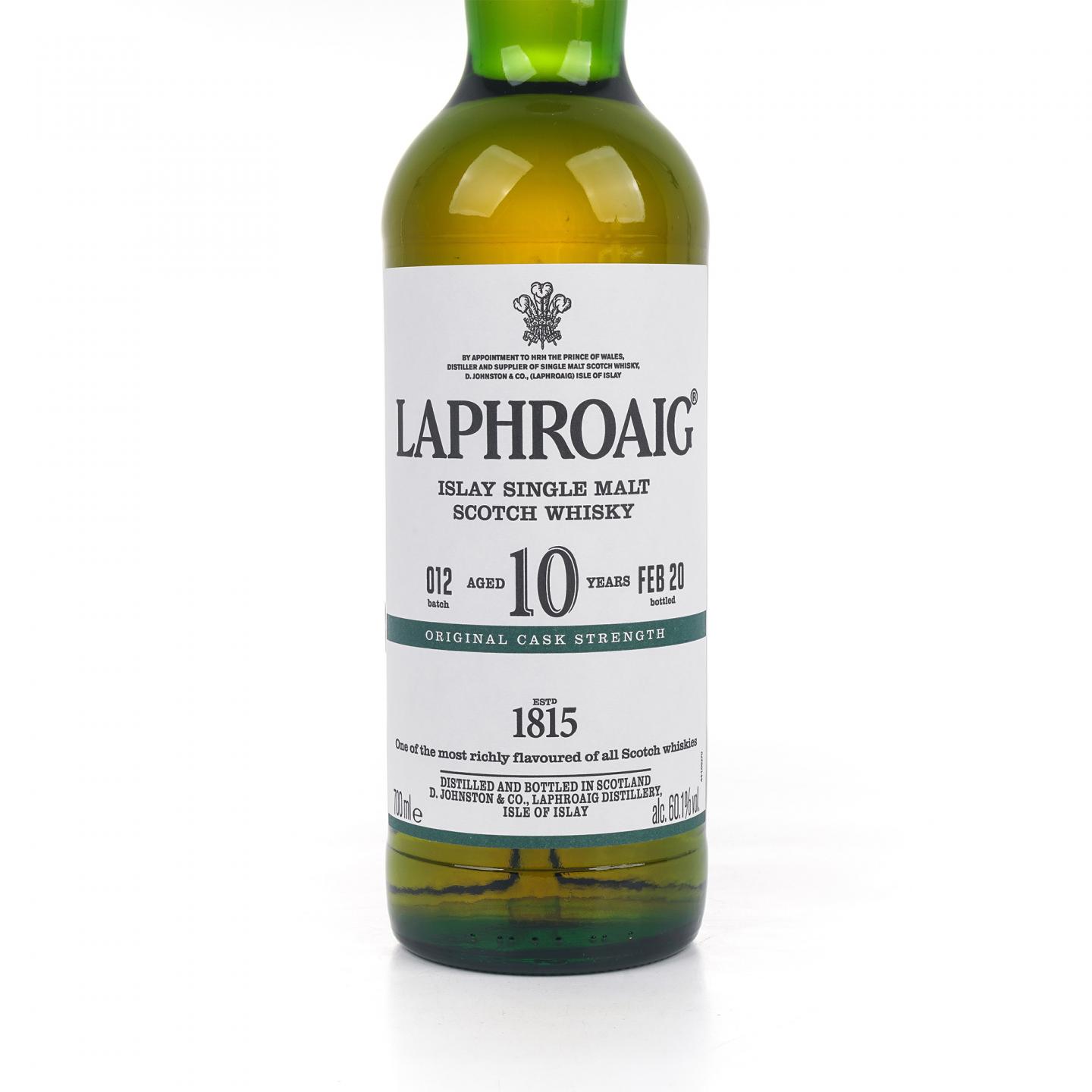 Laphroaig 拉弗格 10年 2020 桶强 Batch 012 行货