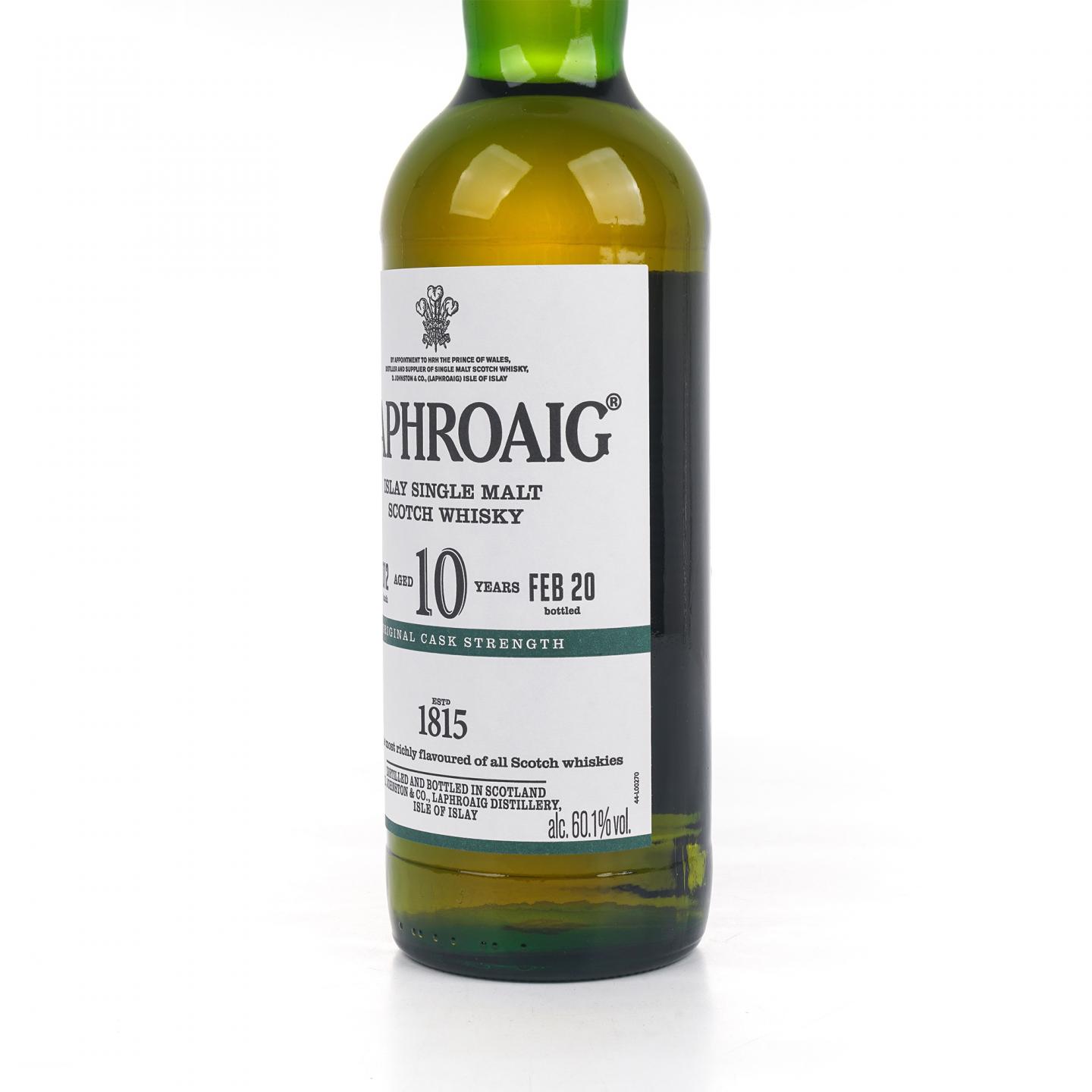 Laphroaig 拉弗格 10年 2020 桶强 Batch 012 行货