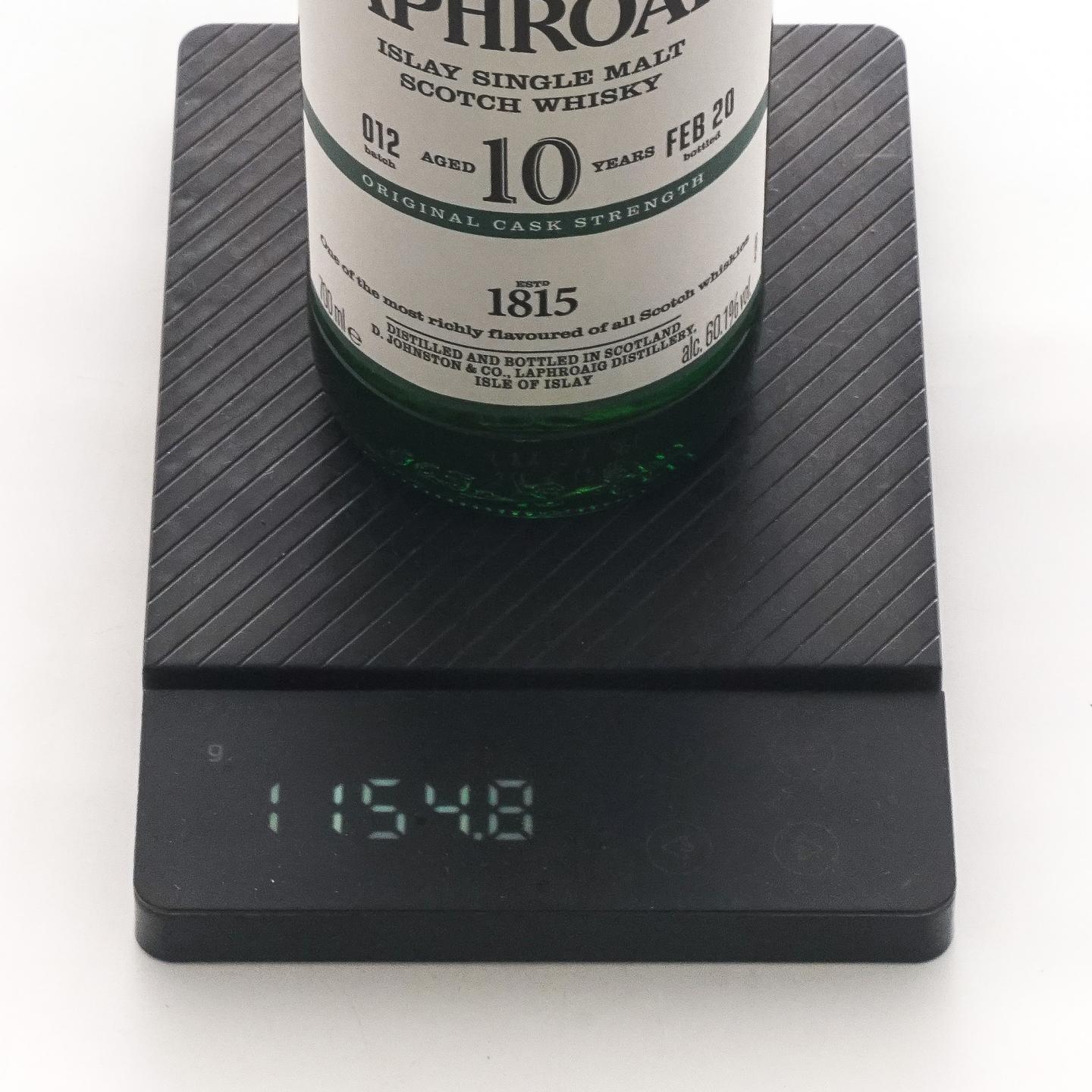 Laphroaig 拉弗格 10年 2020 桶强 Batch 012 行货