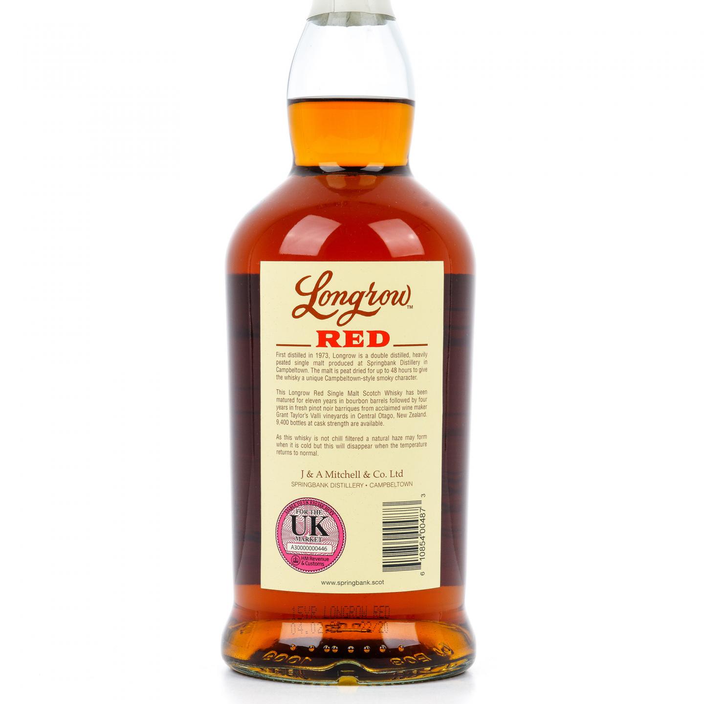 Longrow 朗格罗 15年 2022 Red 51.4%