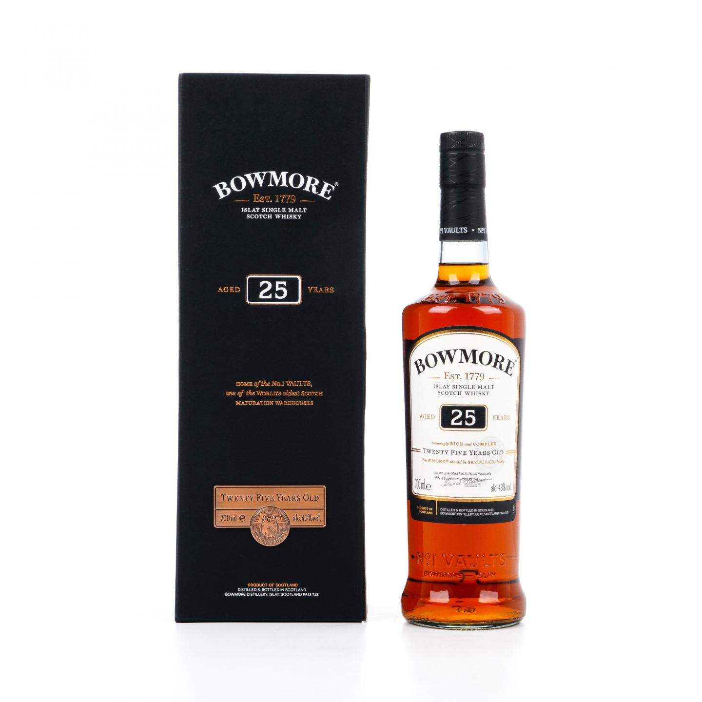 Bowmore 波摩 25年 2020 单一麦芽 行货