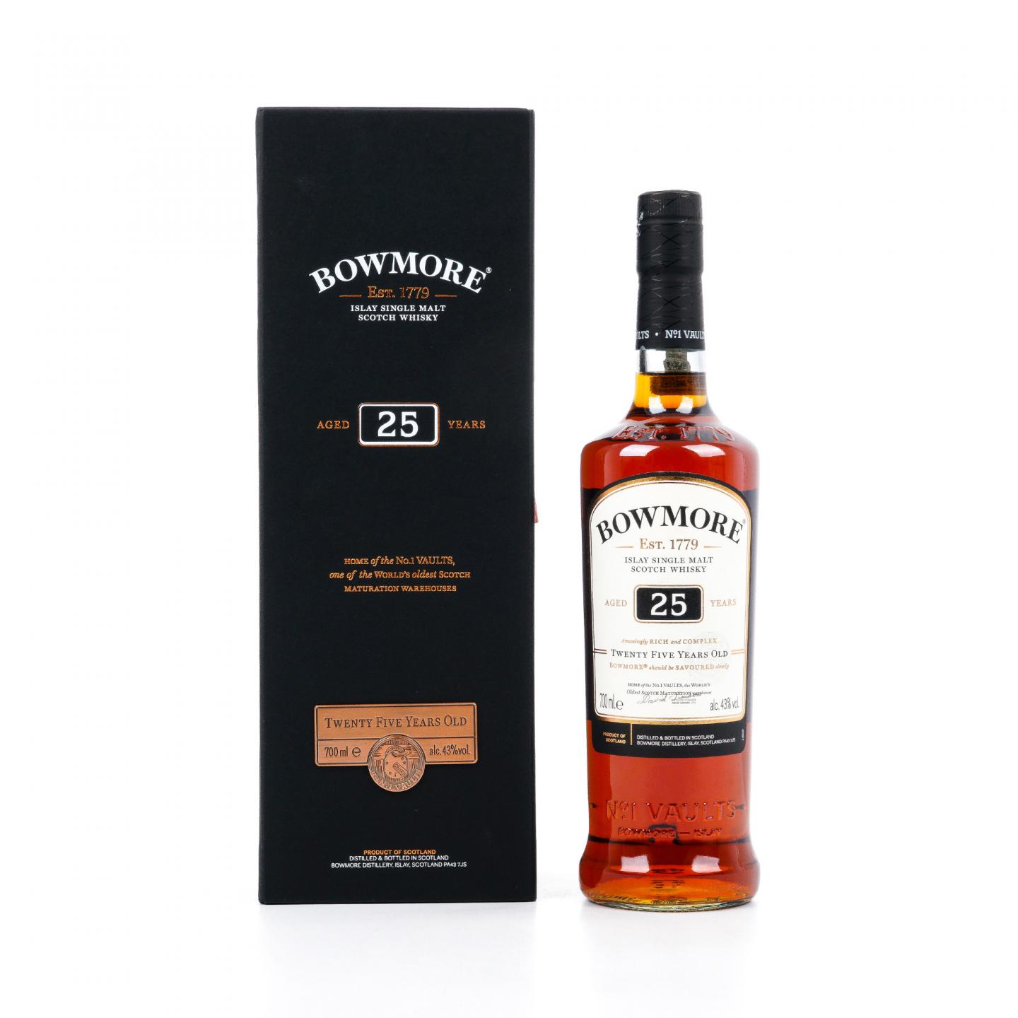 Bowmore 波摩 25年 2021 单一麦芽 行货