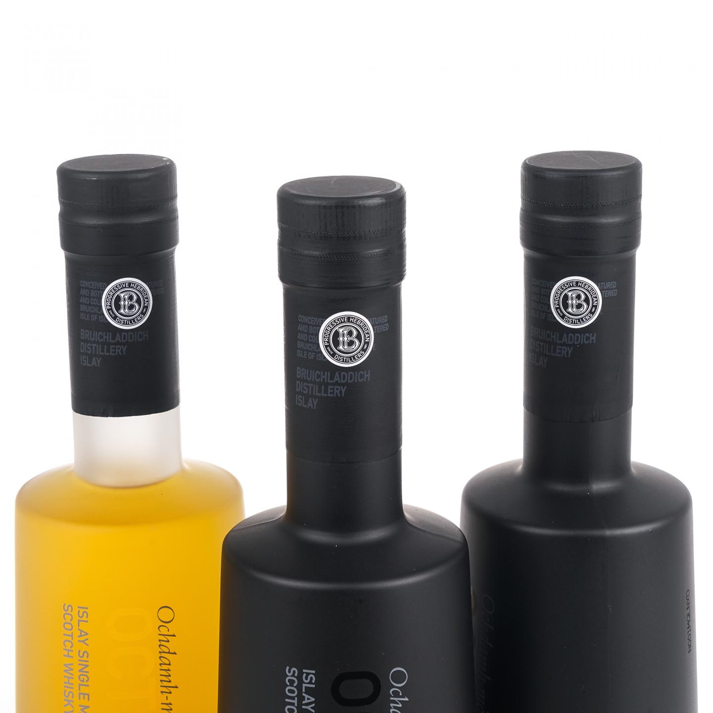 Bruichladdich 布赫拉迪 泥煤怪兽 12.1/12.2/12.3 3瓶组 行货