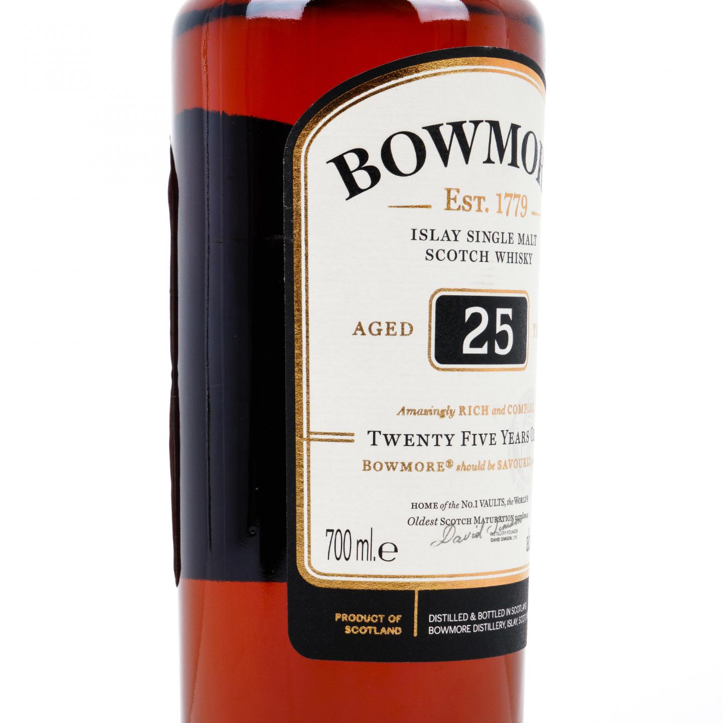Bowmore 波摩 25年 2021 单一麦芽 行货