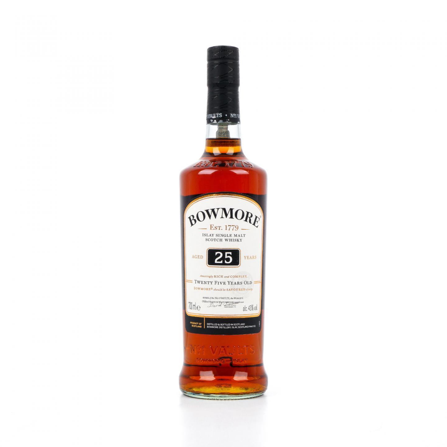 Bowmore 波摩 25年 2021 单一麦芽 行货 黑盒