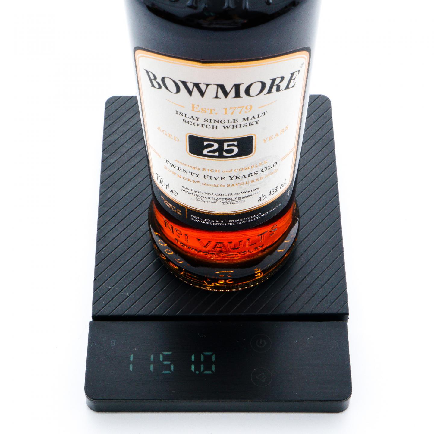 Bowmore 波摩 25年 2021 单一麦芽 行货 黑盒
